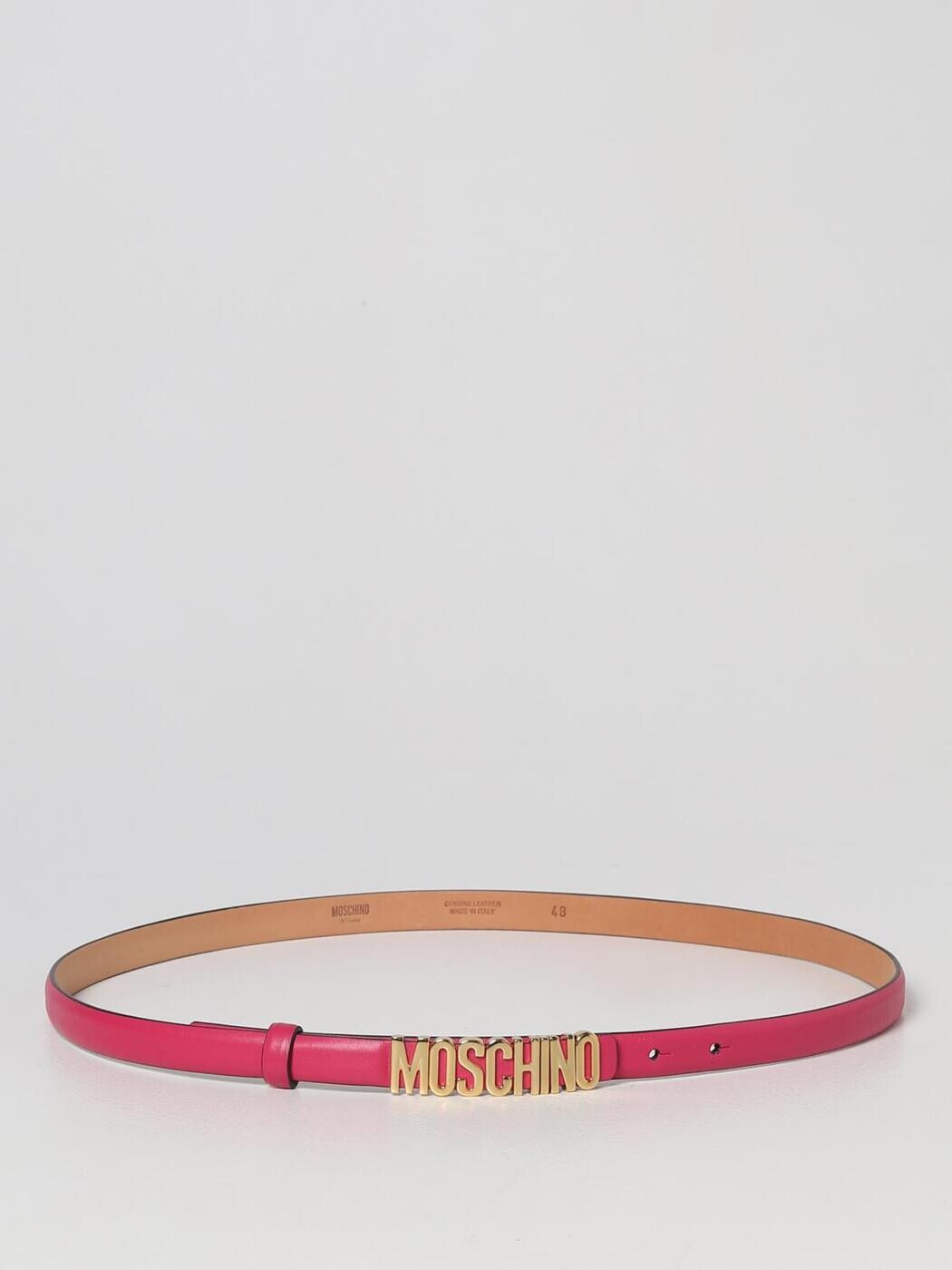 モスキーノクチュール MOSCHINO COUTURE ベルト レディース パープル Belts 80348008 Fuchsia 関税 送..
