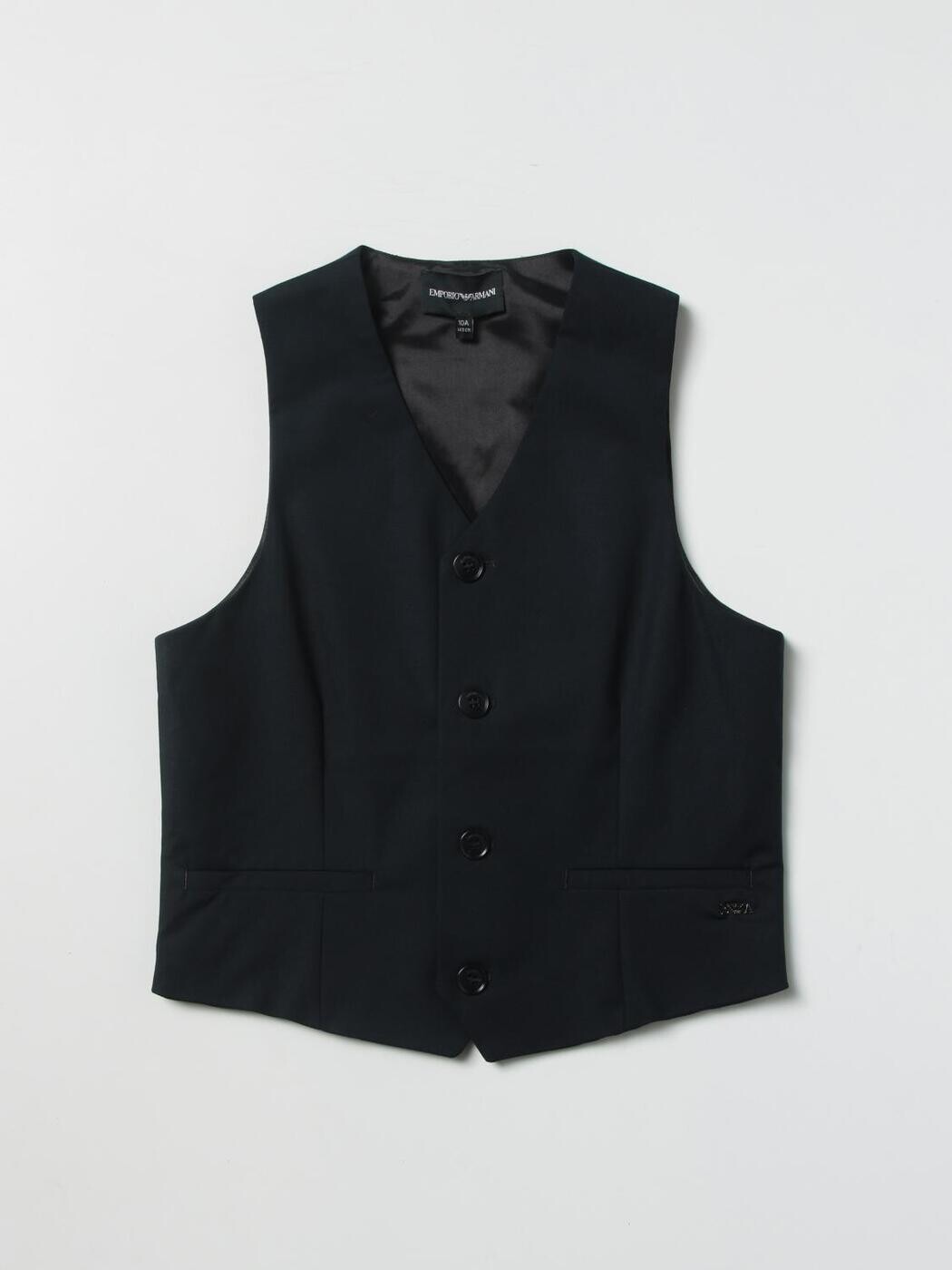 ݥꥪޡ EMPORIO ARMANI ȥ ٥ ܡ ֥롼 Waistcoats 6L4GJ54N6JZ Blue  ...