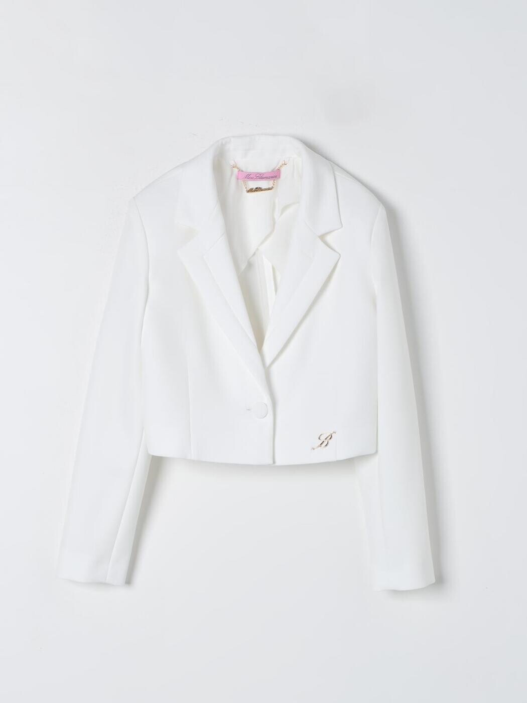 ߥ֥ޥ MISS BLUMARINE Х㥱å 㥱å 륺 ۥ磻 Biker jackets IA4019T2200 White...