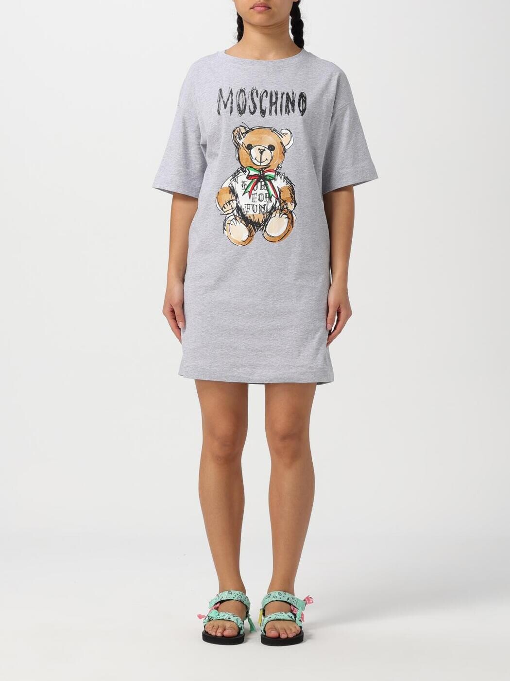 モスキーノクチュール MOSCHINO COUTURE ワンピース ドレス レディース グレー Dresses 04520541 Grey ..