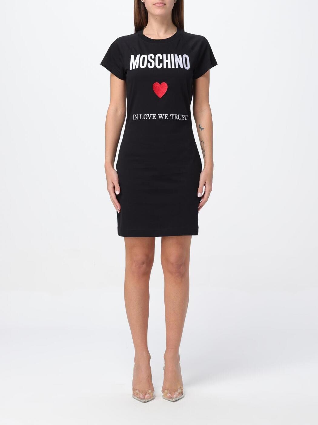 モスキーノクチュール MOSCHINO COUTURE ワンピース ドレス レディース ブラック Dresses 04500541 Bla..
