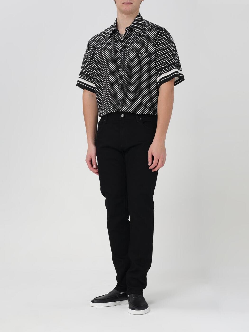 ドルチェ&ガッバーナ DOLCE&GABBANA デニム メンズ ブラック Jeans GYJCCDG8GW6 Black 関税 送料無料 ラッピング無料 2025AW gi