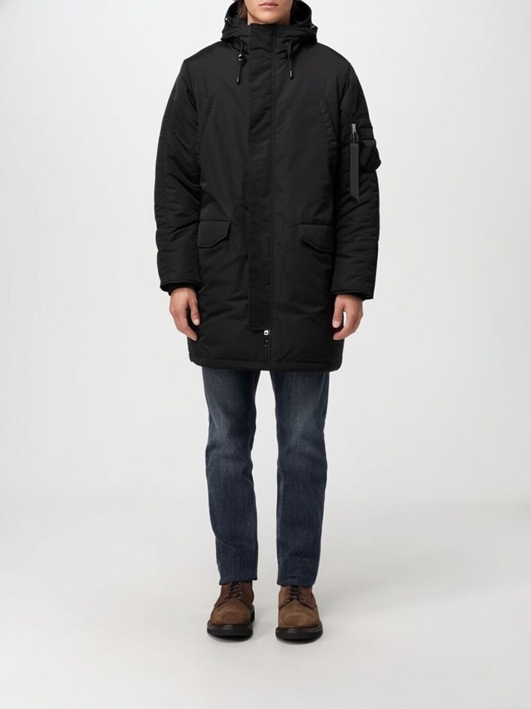 アルファ インダストリーズ ALPHA INDUSTRIES トレンチ コート メンズ ブラック Coats and Trench 148132UVNEW 関税 送料無料 2025AW gi