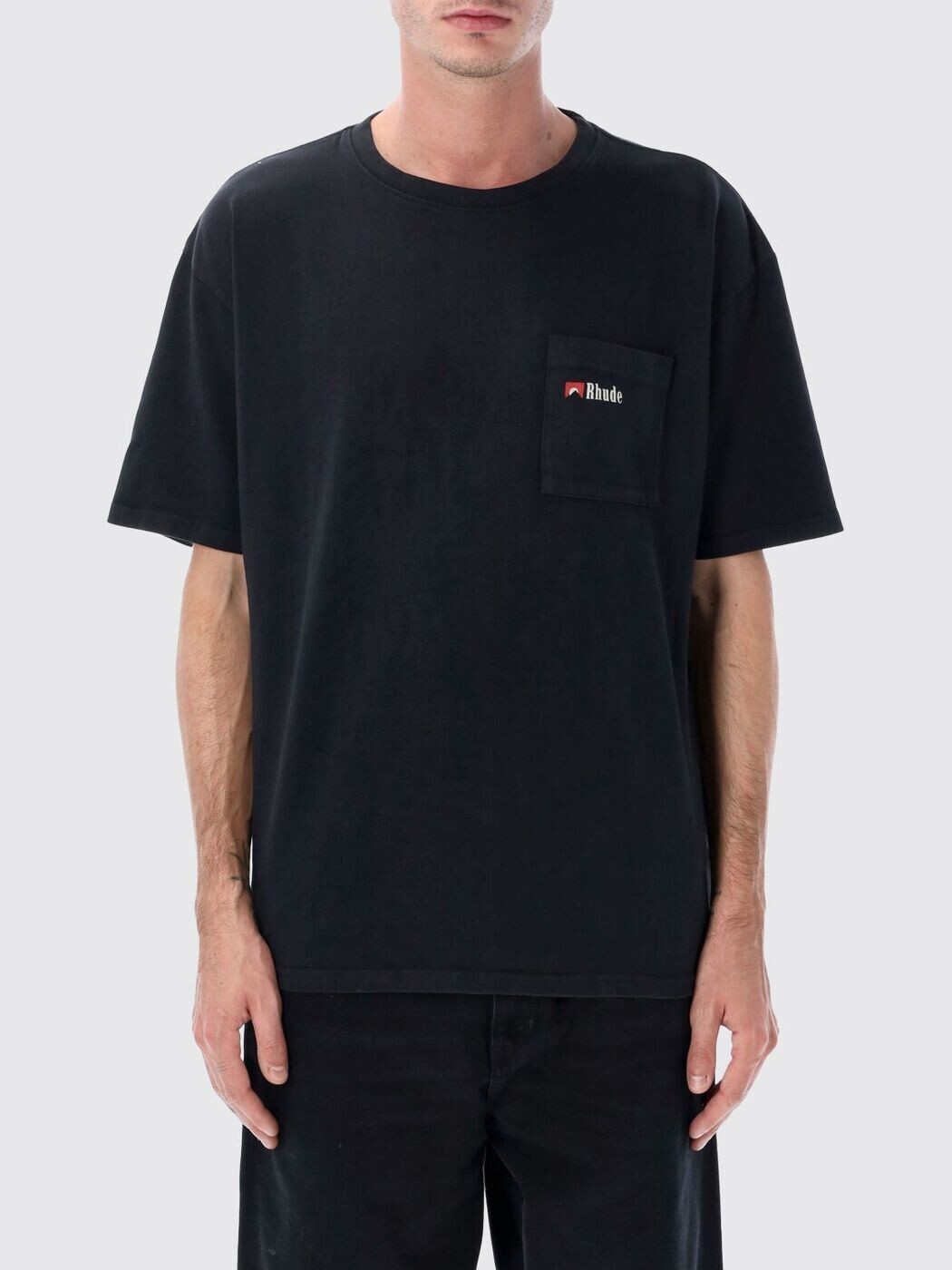 ルード RHUDE Tシャツ メンズ ブラック T-shirts RHFW25TT03012 関税 送料無料 ラッピング無料 2025AW gi
