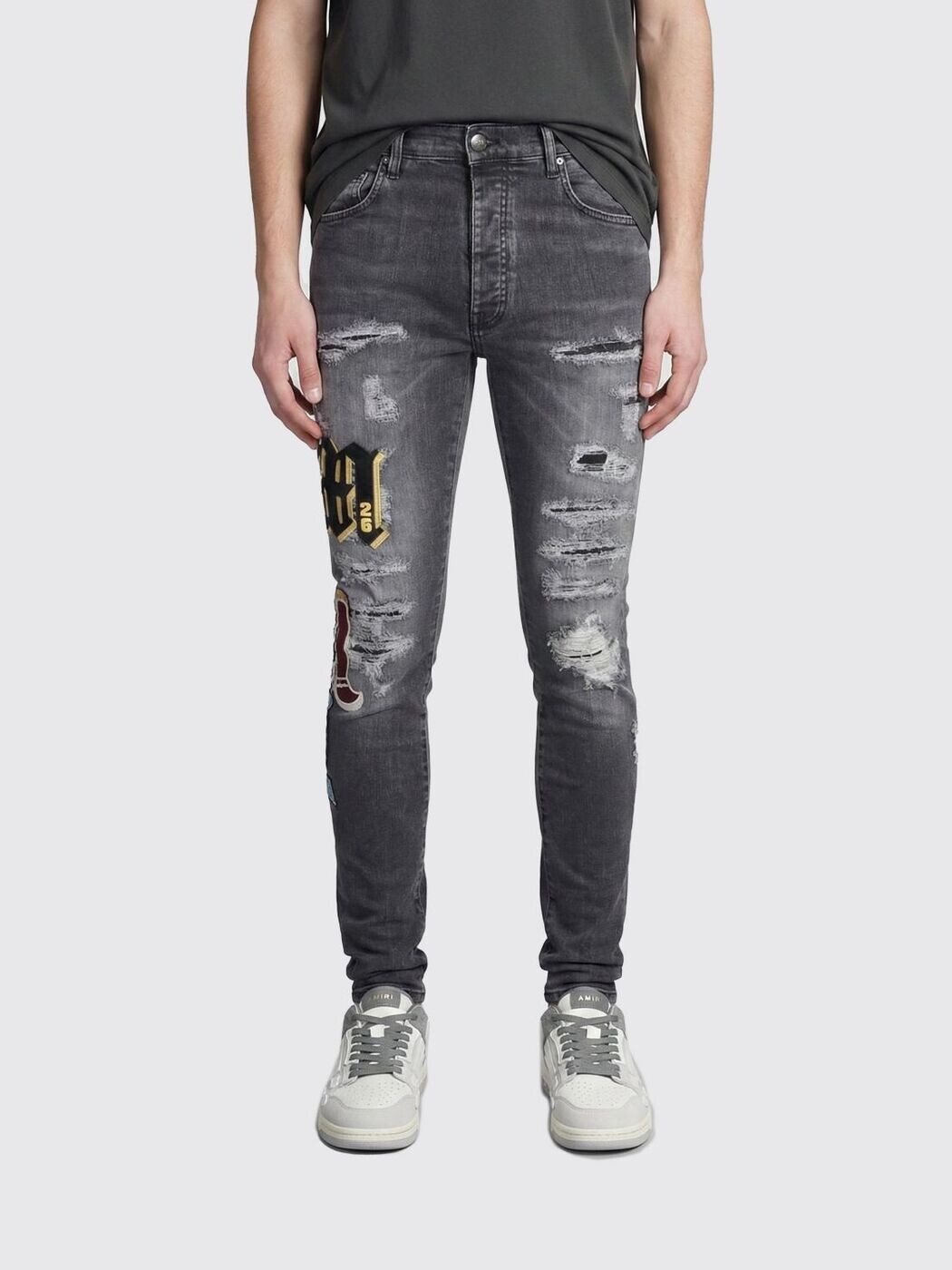 アミリ AMIRI デニム メンズ ブラック Jeans AMBMJE...(4.0)
