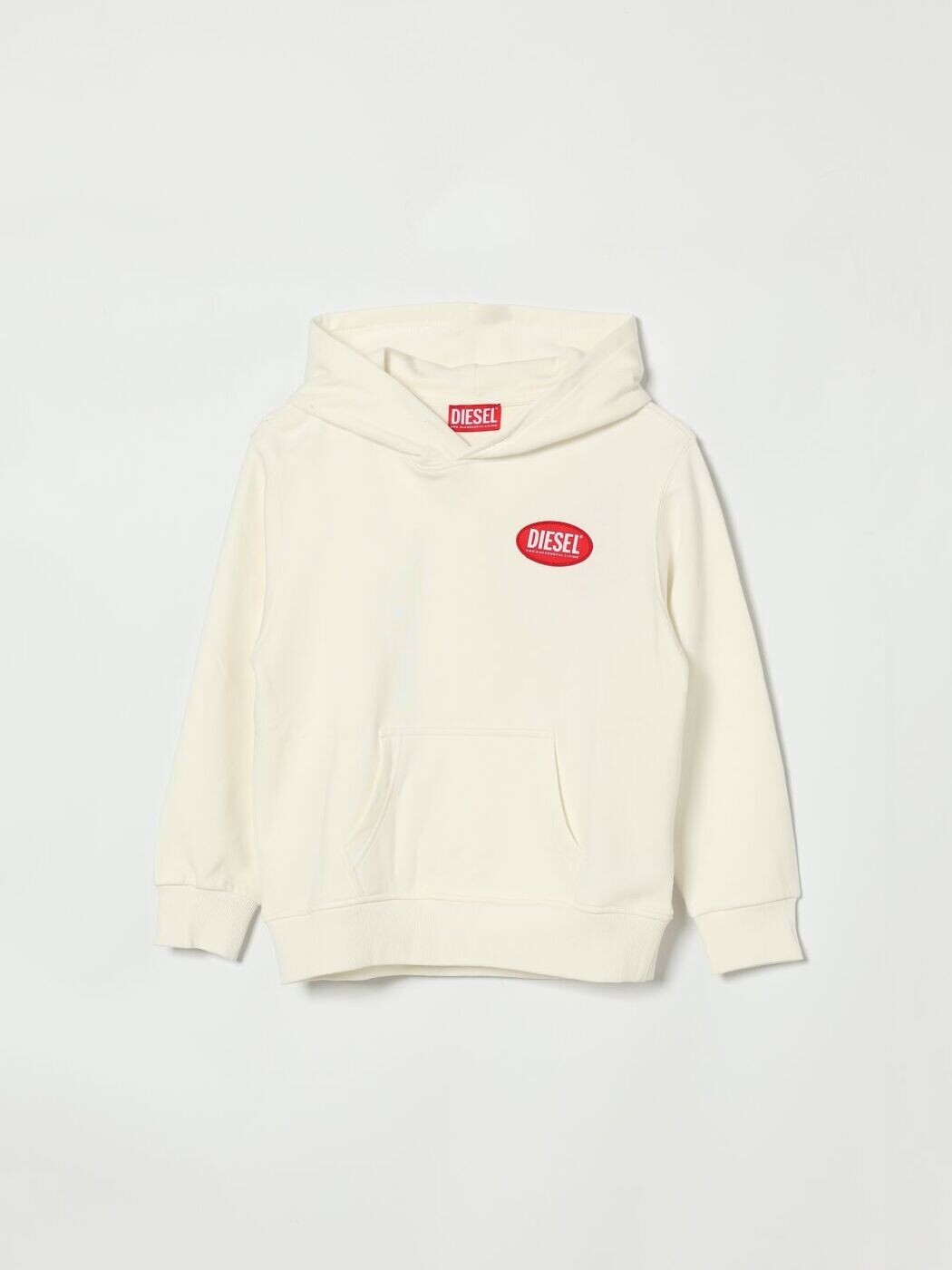 Rakuten - ディーゼル DIESEL クルーネックジャンパー ニットウェア ボーイズ ホワイト Crew neck jumpers J026240GEAD White 関税 送料無料 2026SS gi