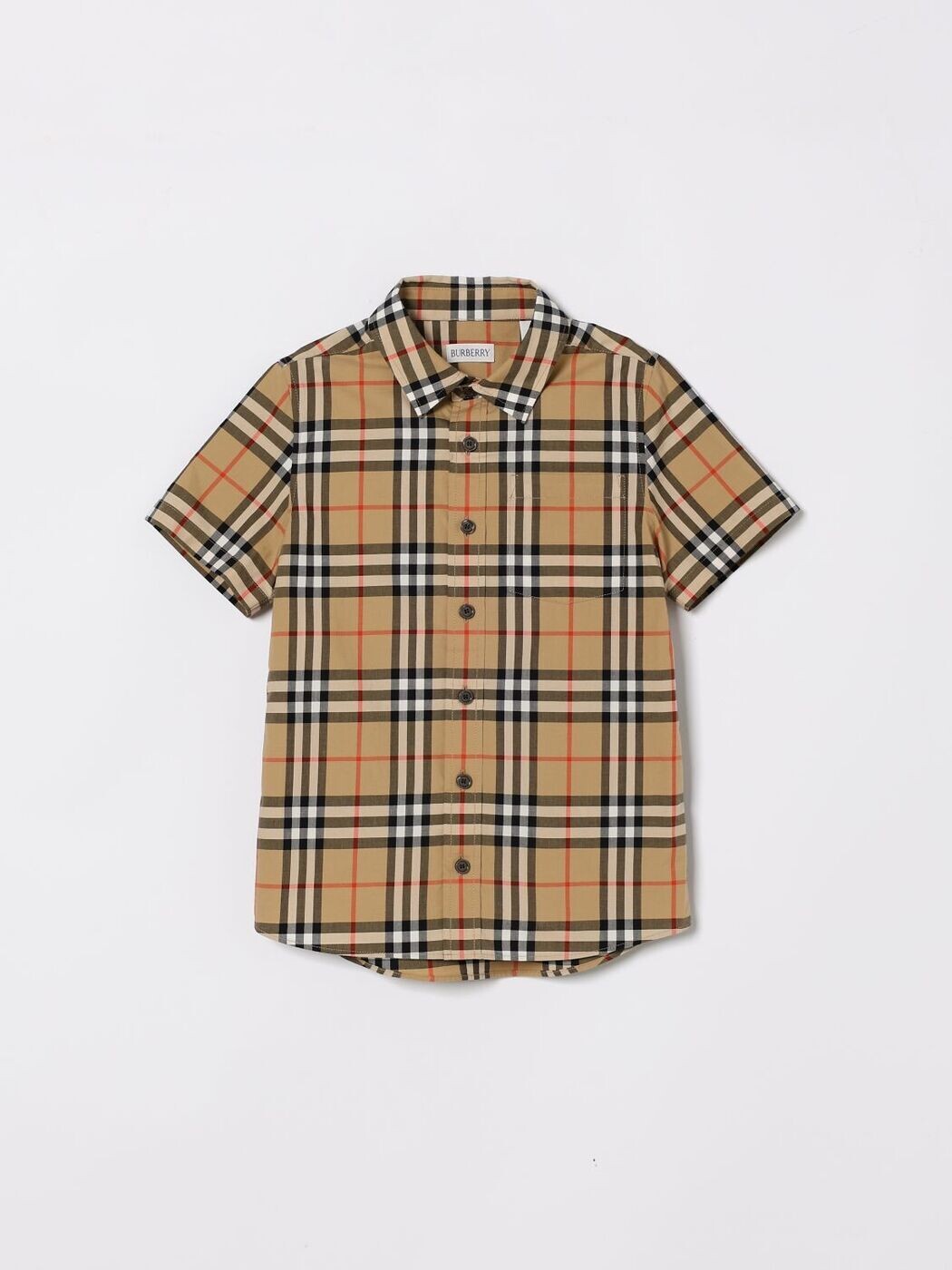 バーバリー BURBERRY シャツ ボーイズ ベージュ Casual shirts 8117145 関税 送料無料 2026SS gi