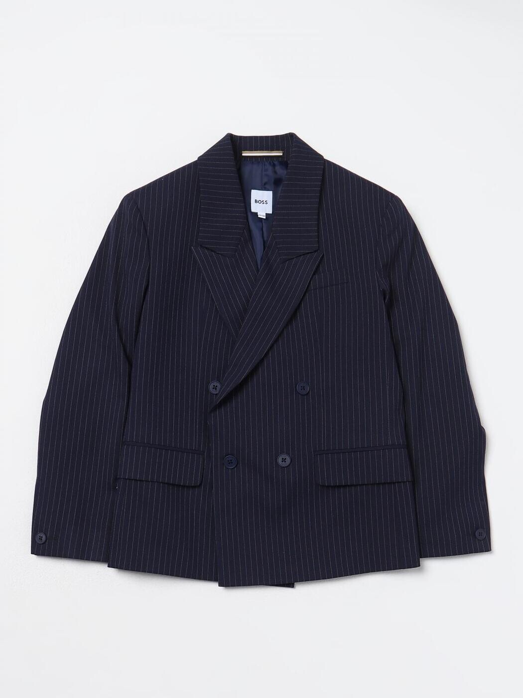 ҥ塼 ܥ HUGO BOSS ܥС㥱å 㥱å ܡ ͥӡ Bomber jackets J50734 Marine  ̵...