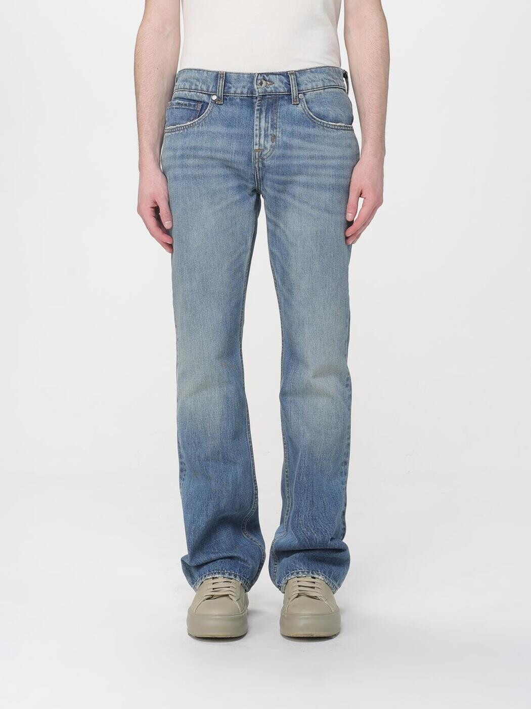 ���֥�ե���������ޥ󥫥���� 7 FOR ALL MANKIND �ǥ˥� ��� �֥롼 Jeans 7T4E0F26 ���� ����̵�� ��åԥ�̵�� 202...