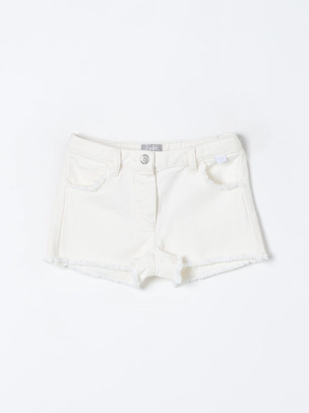 イルグッフォ IL GUFO ショートパンツ　パンツ ショーツ ボーイズ ホワイト Shorts PS069J0044 White 関税 送料無料 ラッピング無料 2024SS gi(4)