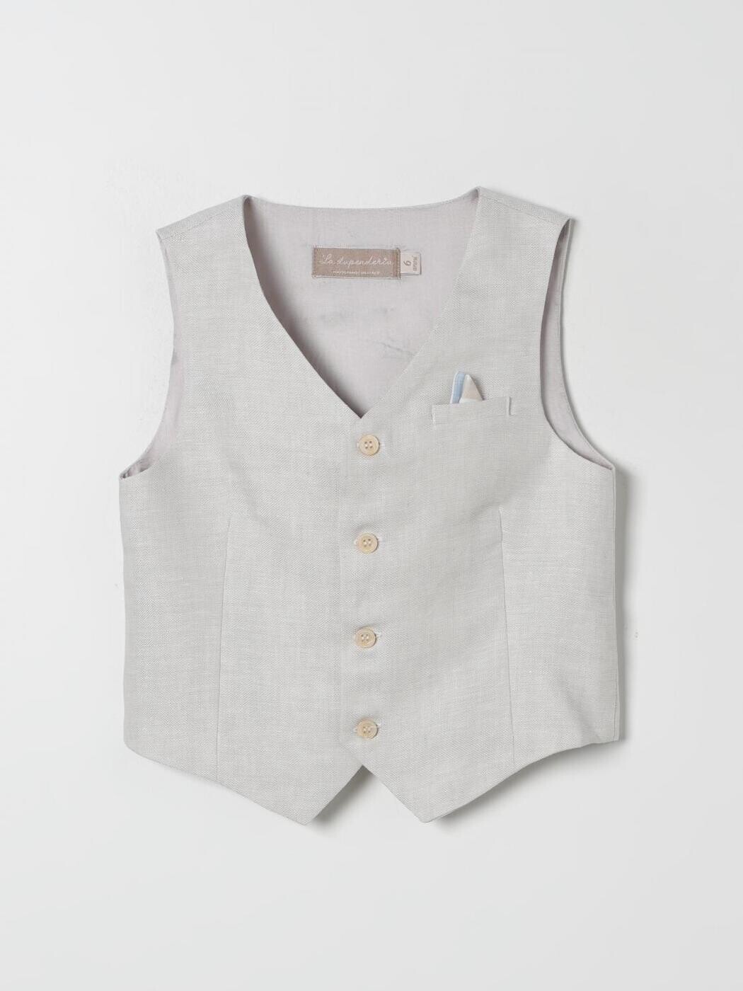  ȥڥǥꥢ LA STUPENDERIA ȥ ٥ ܡ 졼 Waistcoats CJGL71 Grey  ̵ ...
