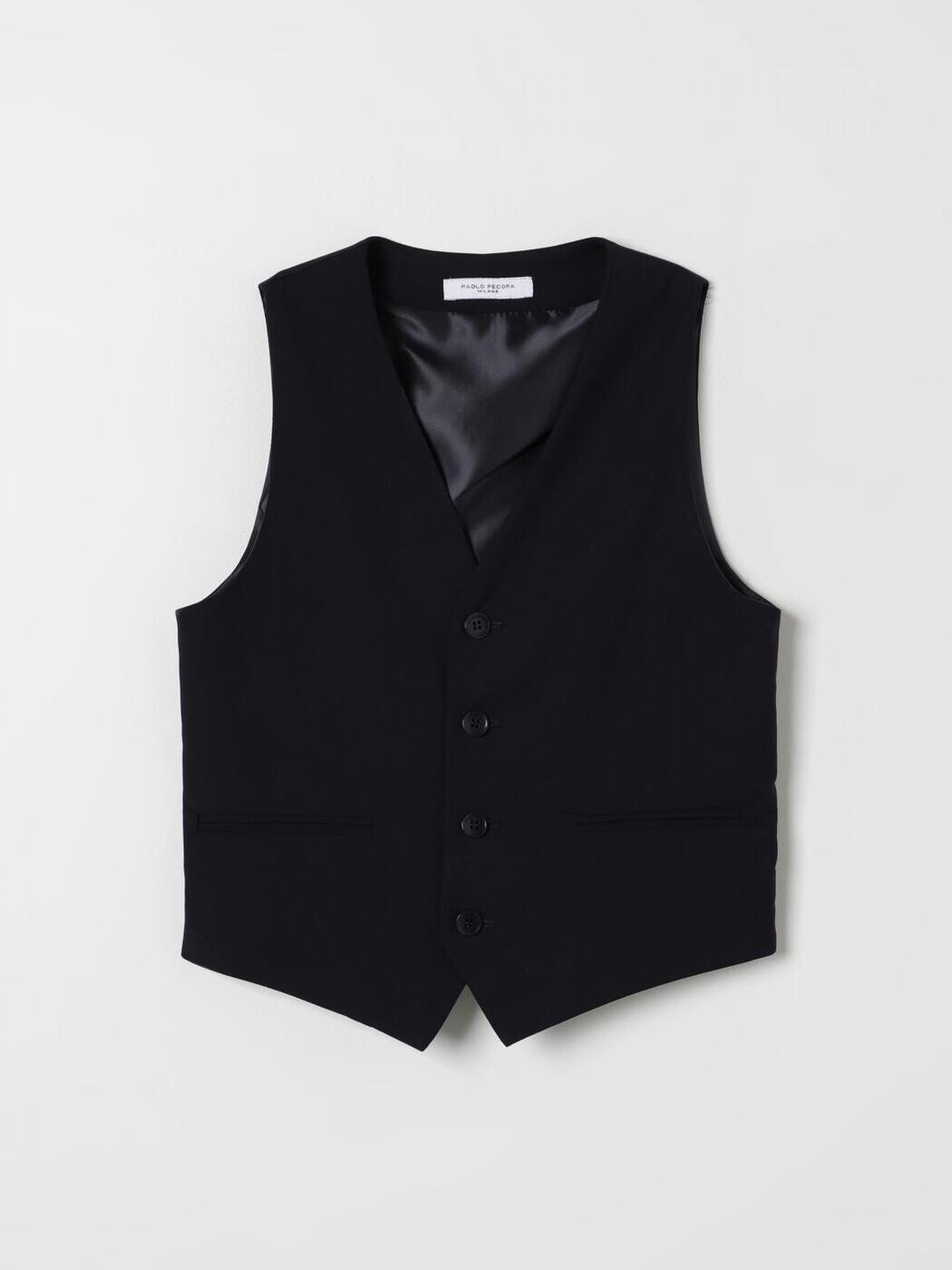 ѥڥ PAOLO PECORA ȥ ٥ ܡ ֥롼 Waistcoats PP3531 Blue  ̵ åԥ̵ ...