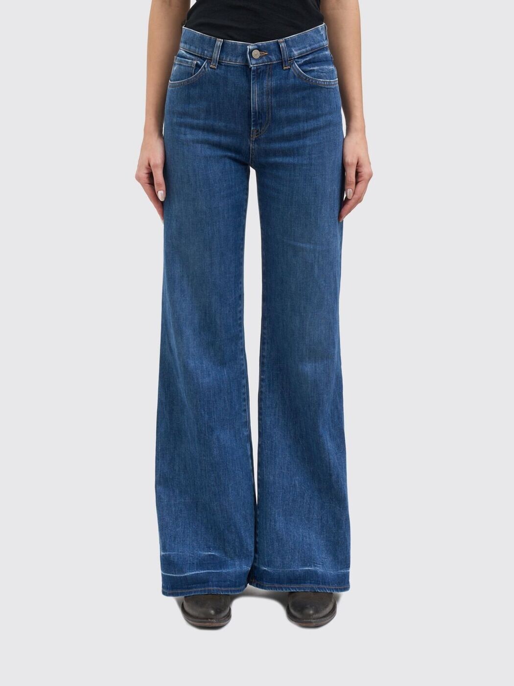 ドンダップ DONDUP デニム レディース ブルー Jeans DP619DS0107DMC2 関税 送料無料 2026SS gi