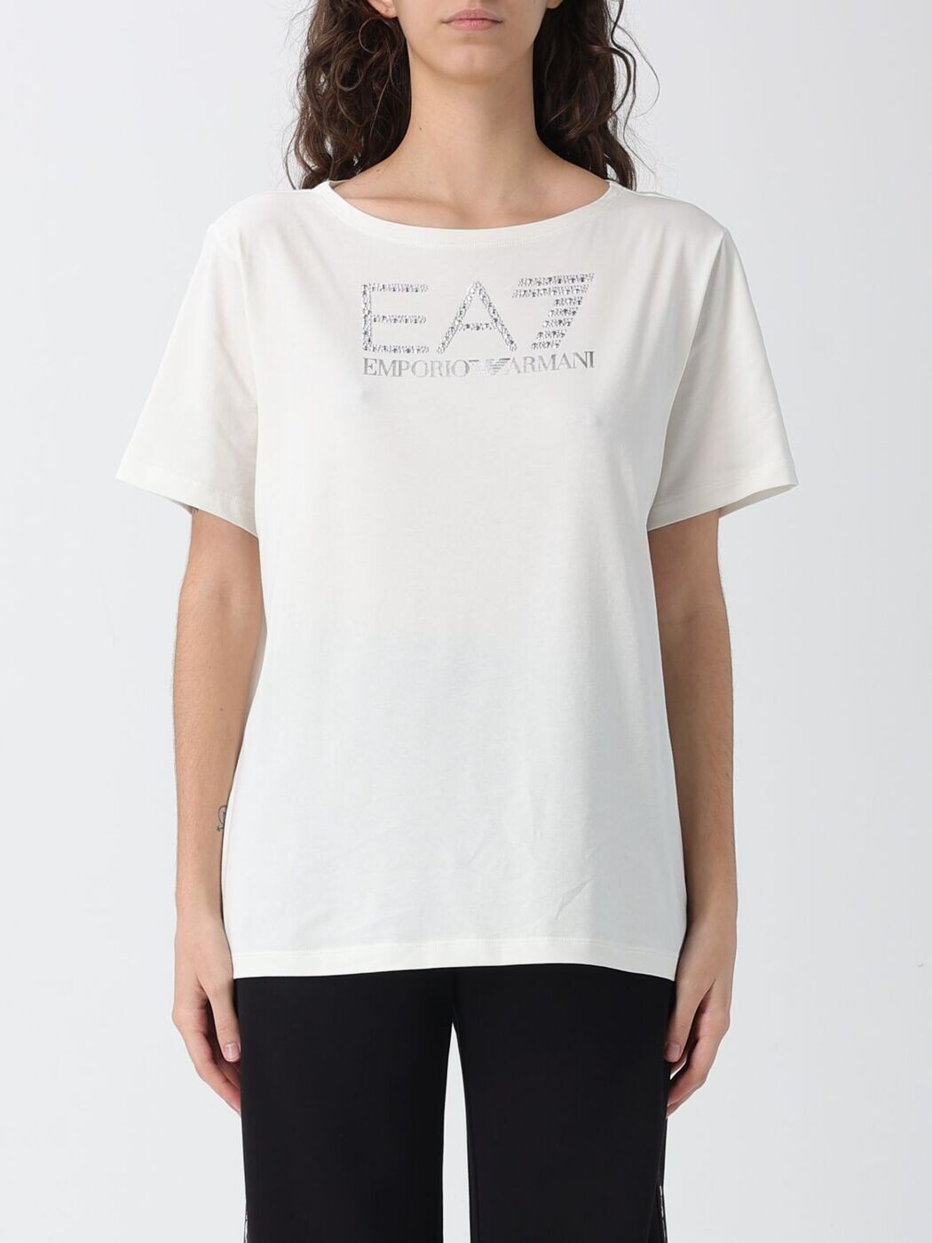 エンポリオ アルマーニ EA7 ポロシャツ Tシャツ レディース ホワイト T-shirts and polo shirts 7W001098AF14880 関税 送料無料 ラッピング無料 2026SS gi
