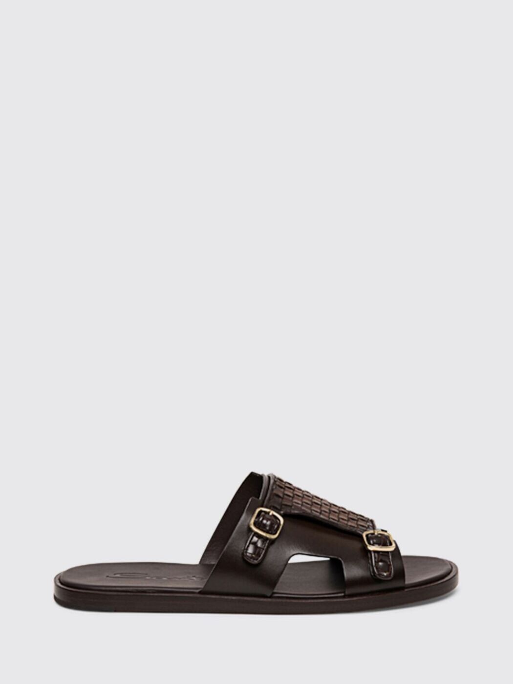 サントーニ SANTONI フラットシューズ サンダル メンズ Flat Shoes MCEK16723HC6MWNC 関税 送料無料 2026SS gi