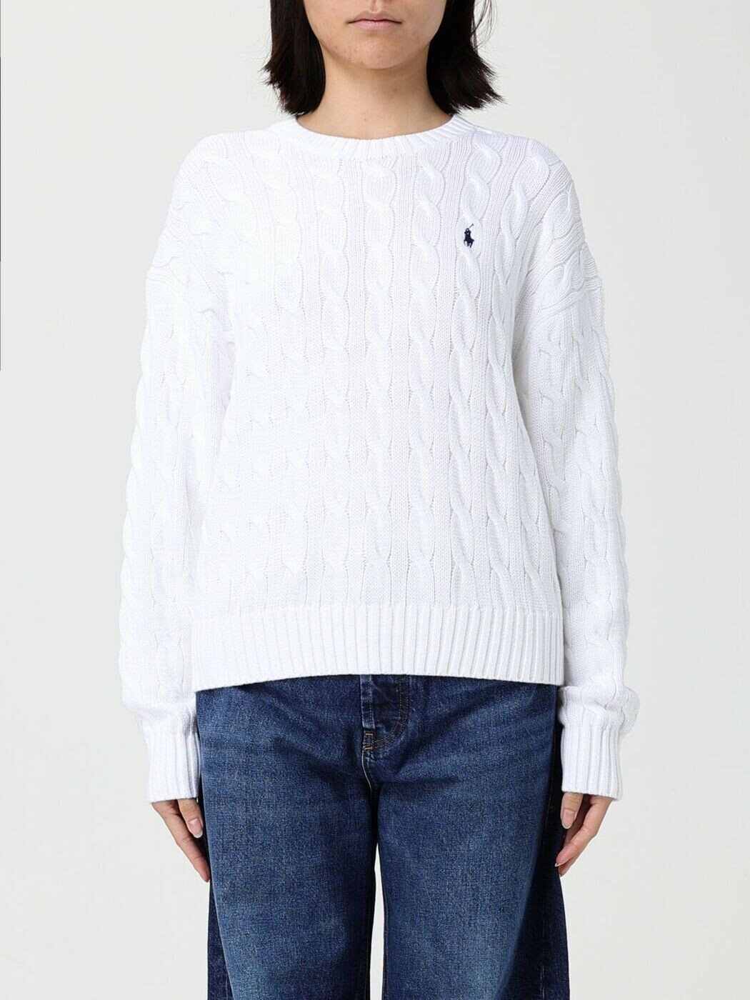 ラルフローレン POLO RALPH LAUREN セーター ニットウェア レディース ホワイト Knitwear 211A96245 関税 送料無料 2026SS gi