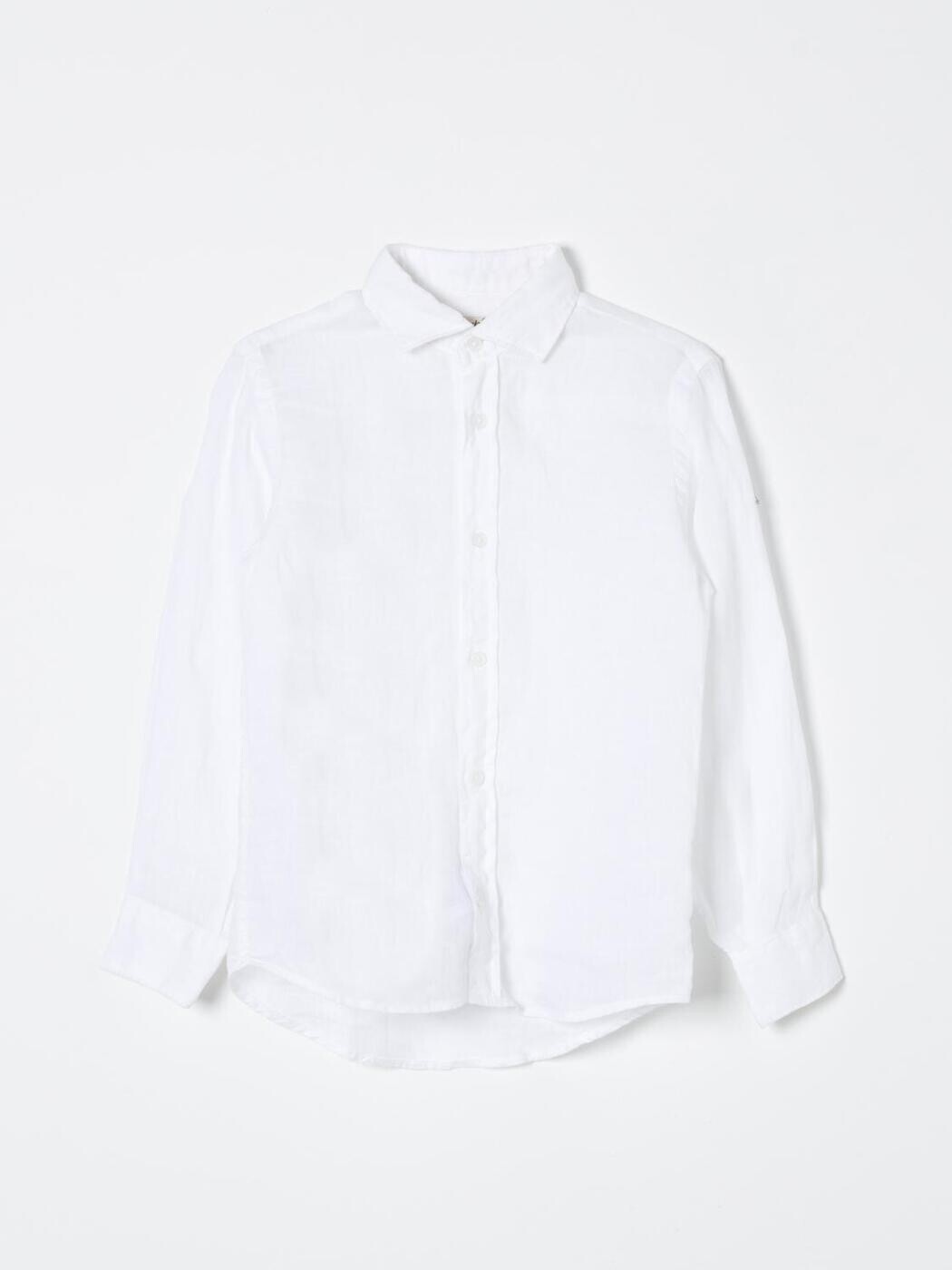 NUPKEET シャツ ボーイズ ホワイト Casual shirts NK119 White 関税 送料無料 ラッピング無料 2024SS gi