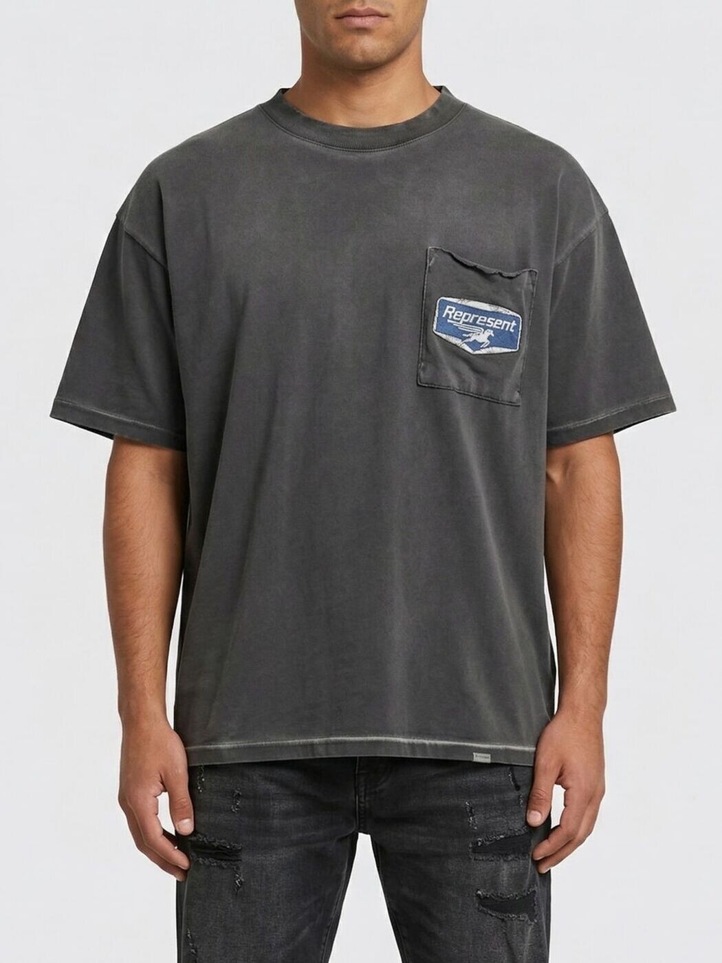 リプレゼント REPRESENT Tシャツ メンズ ブラック T-shirts MLM100596 Black 関税 送料無料 2026SS gi