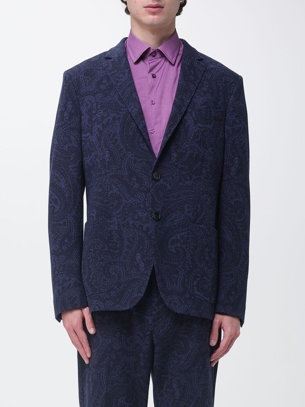 Rakuten - エトロ ETRO ジャケット メンズ ブルー Jackets MRCB000599JAE01 関税 送料無料 2026SS gi