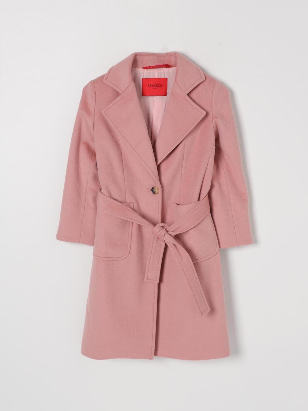 ޥå   MAX&CO. KID ȥ  륺 ԥ Trench coats MX0001MX052 Pink  ...