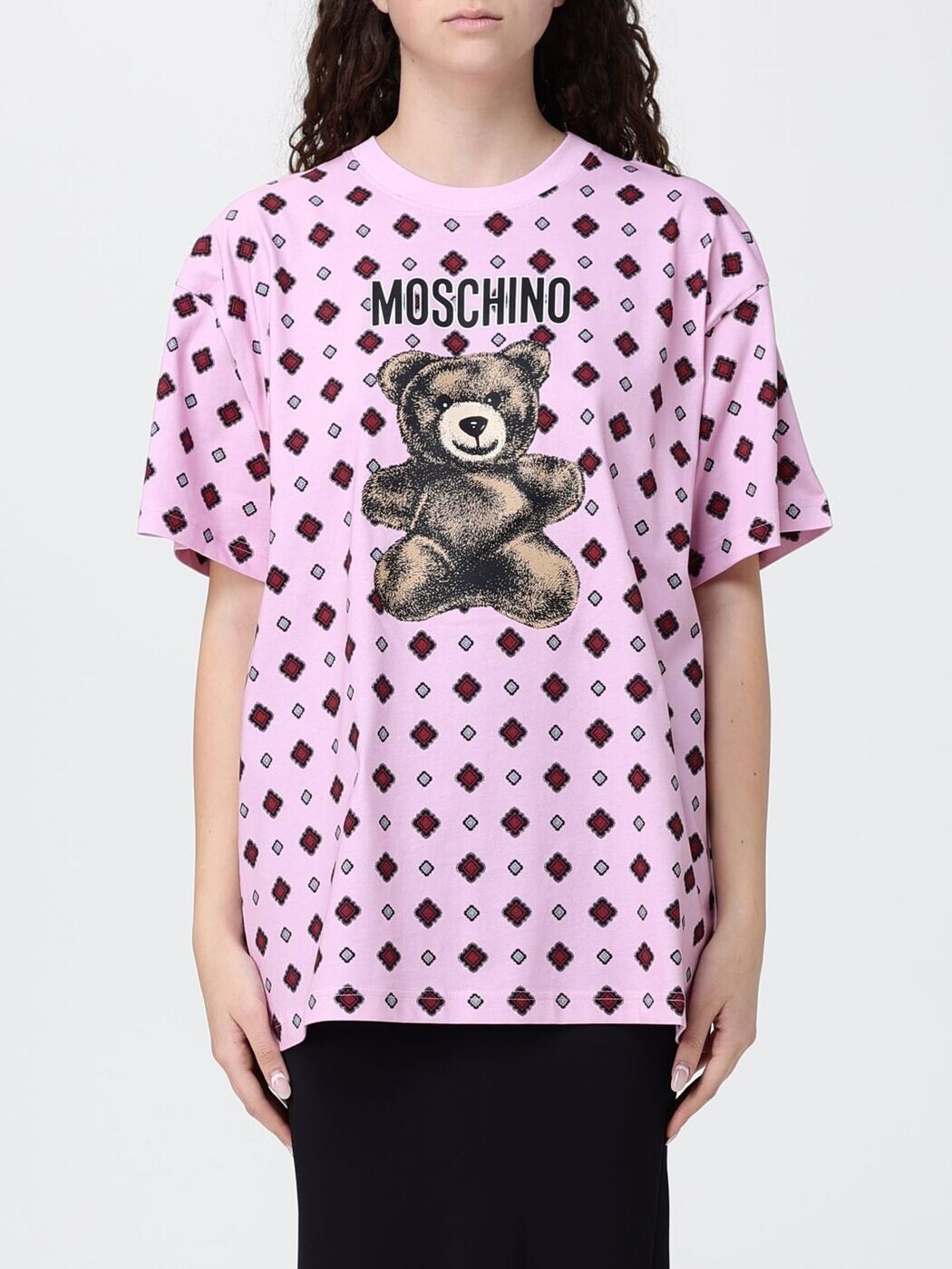 モスキーノクチュール MOSCHINO COUTURE ポロシャツ Tシャツ レディース ピンク T-shirts and polo shirts 07150541 Pink 関税 送料無料 2026SS gi