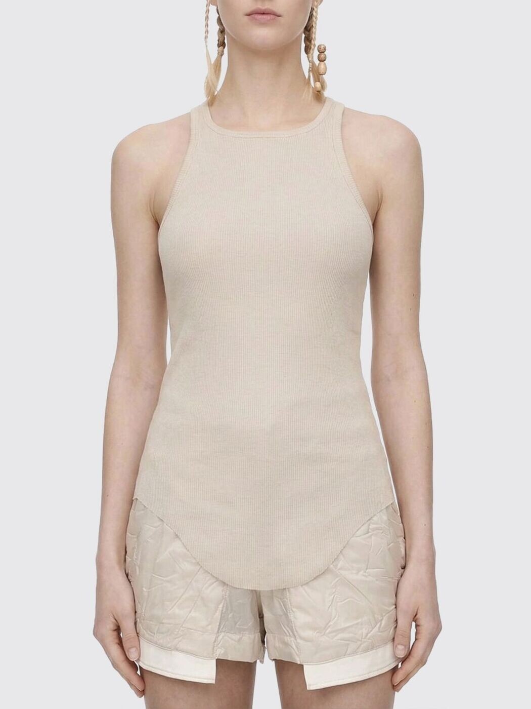 リック オウエンス RICK OWENS Tシャツ トップス レディース T-shirts and tops RO01F6101MR1 Charcoal 関税 送料無料 2026SS gi