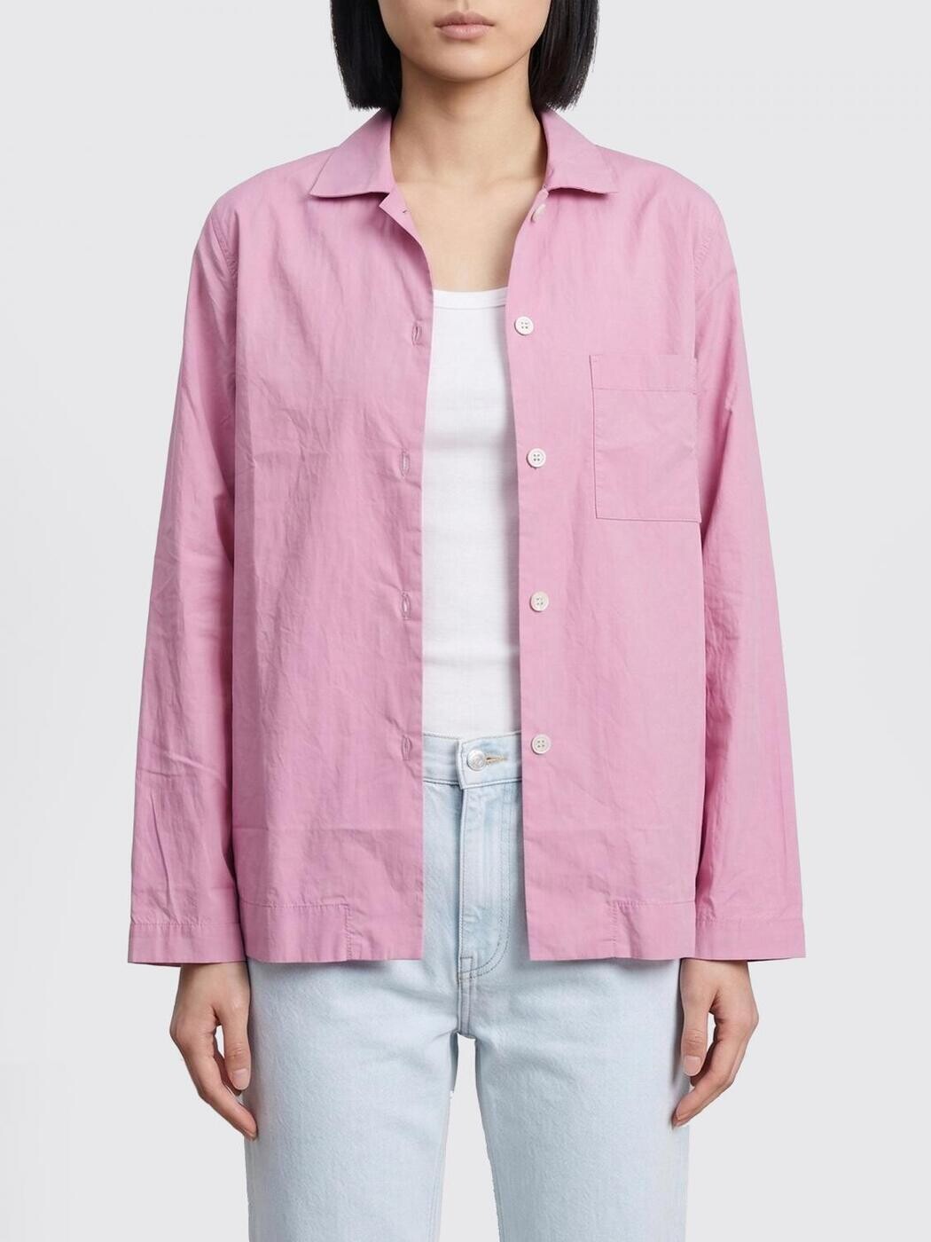 テクラ TEKLA シャツ レディース パープル Shirts POPLINPYJAMASSHIRT Violet 関税 送料無料 2026SS gi