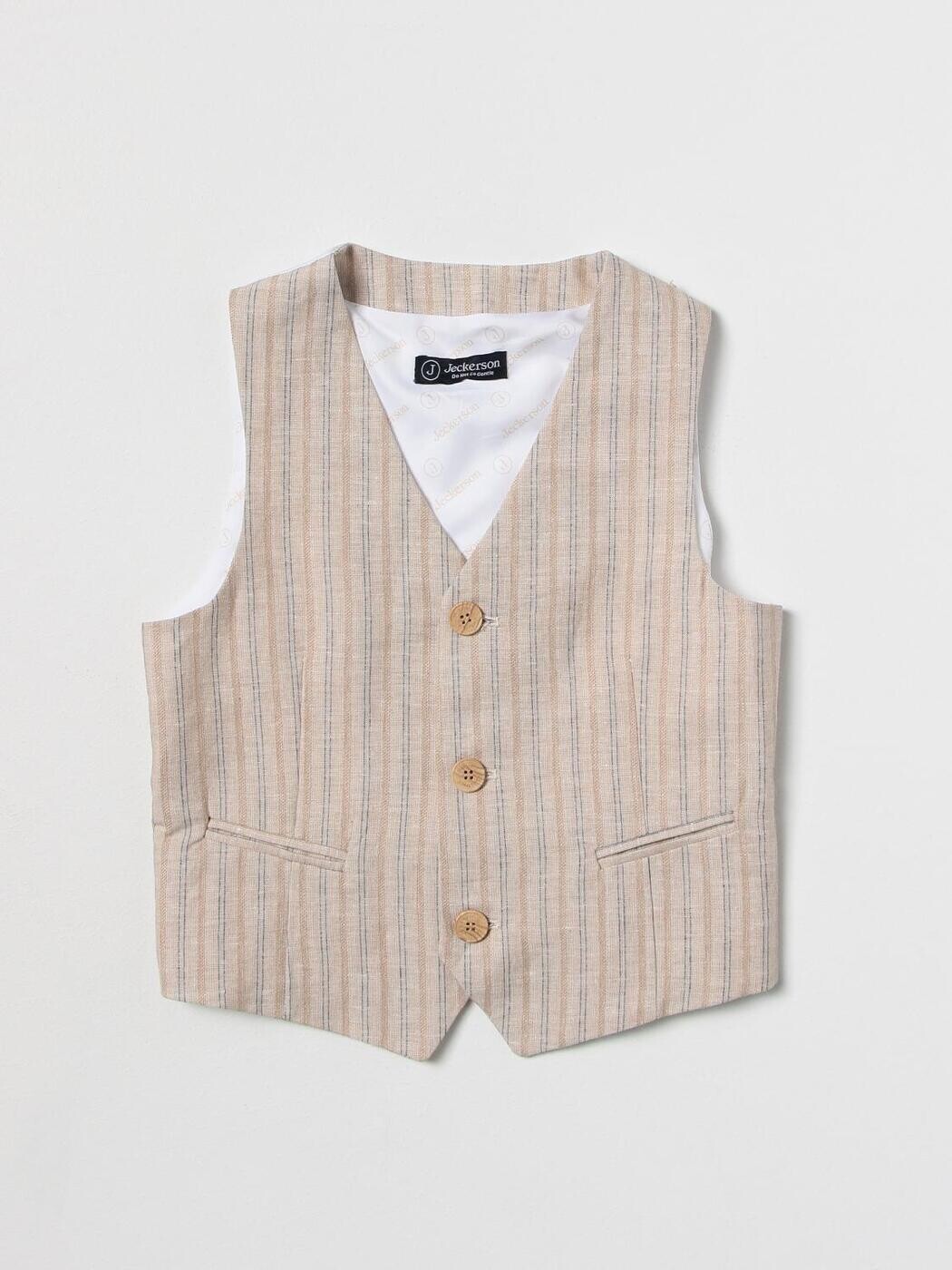 å JECKERSON ȥ ٥ ܡ Waistcoats J3321 Striped  ̵ åԥ̵ 2023...