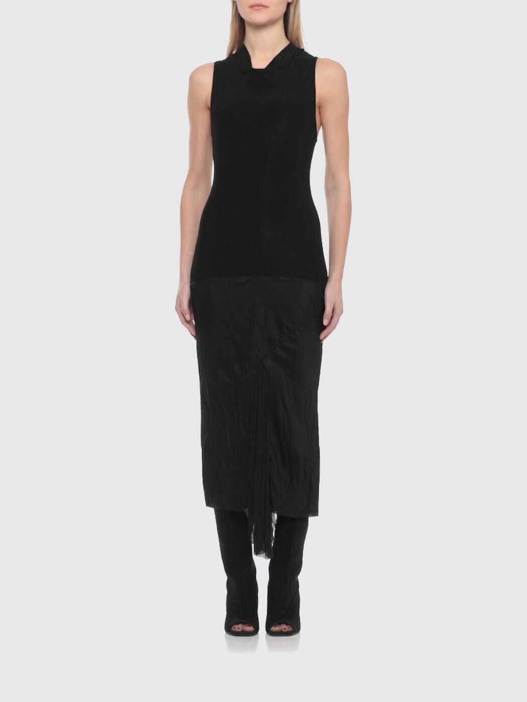 Rakuten - リック オウエンス RICK OWENS ワンピース ドレス レディース ブラック Dresses RP01F6558JSVKS 関税 送料無料 2026SS gi