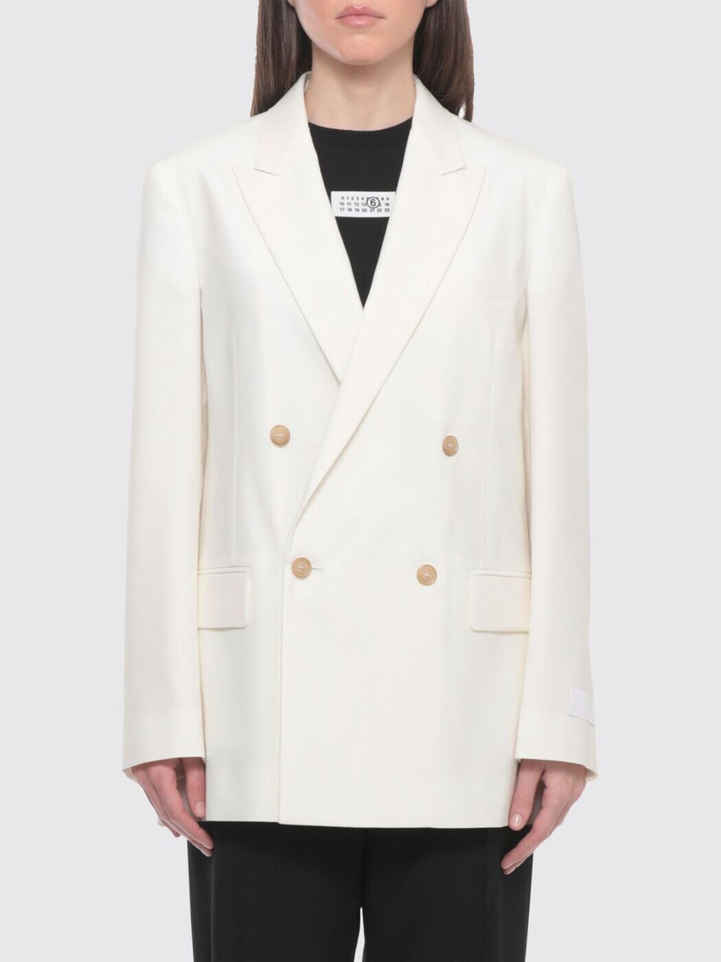 樂天商城 - エムエム6 メゾン マルジェラ MM6 MAISON MARGIELA スーツジャケット スーツ ジャケット レディース ベージュ Suit Jackets S52BN0144M35436 関税 送料無料 2026SS gi