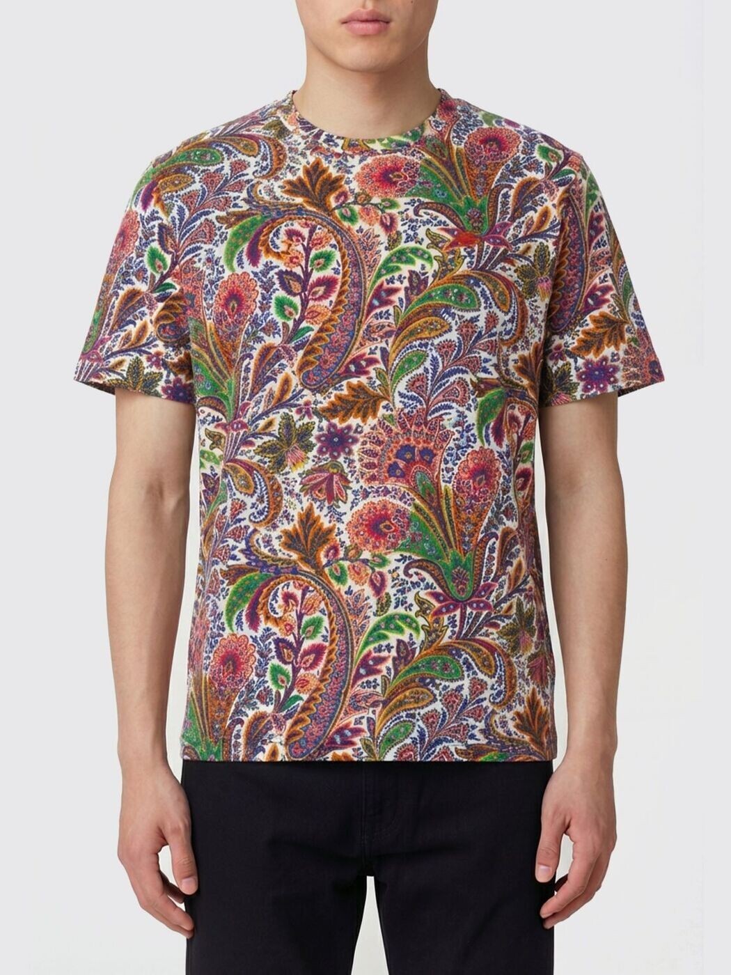 エトロ ETRO Tシャツ メンズ マルチカラー T-shirts MRMA0002AKG28 関税 送料無料 2026SS gi