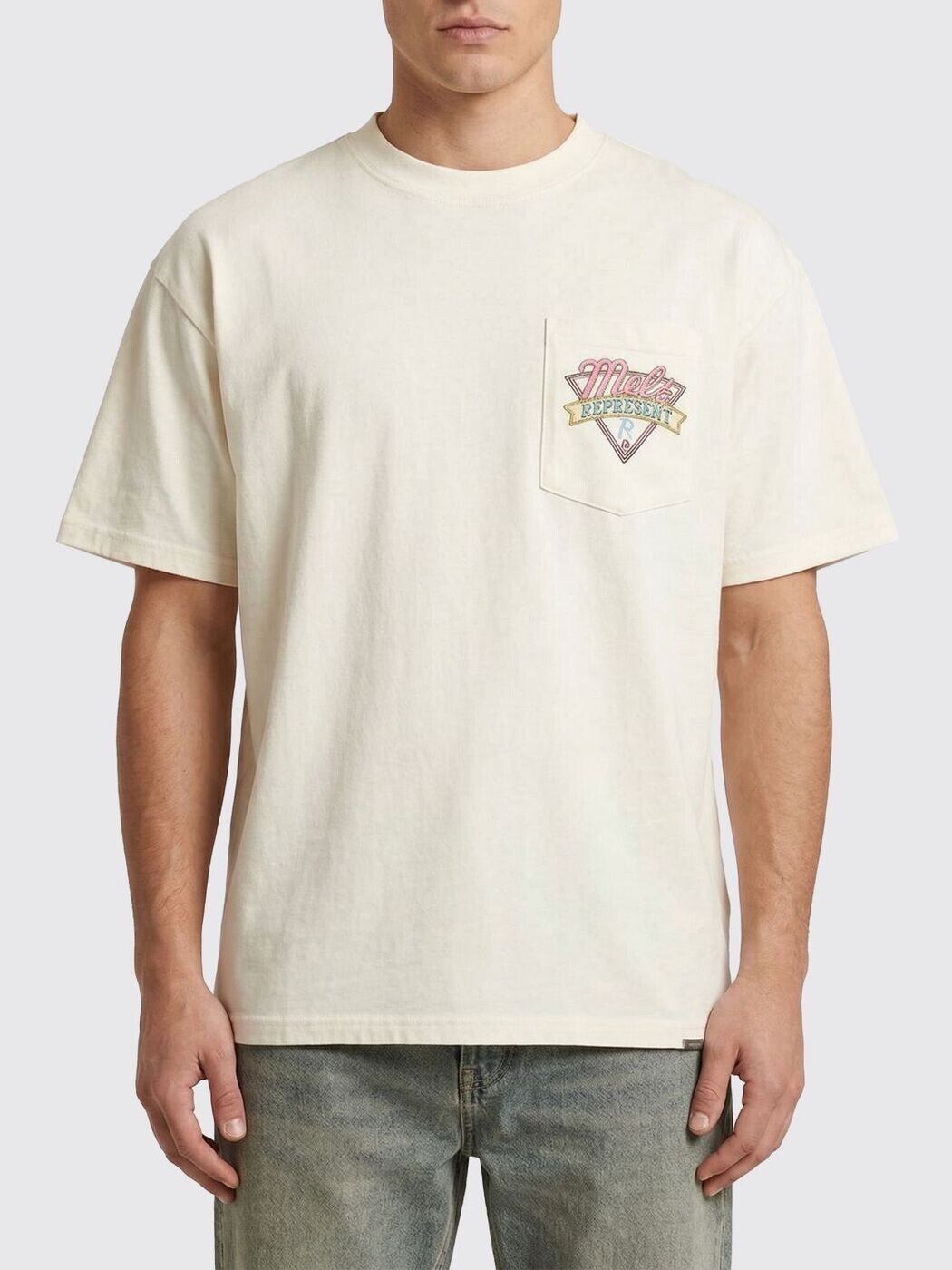 リプレゼント REPRESENT Tシャツ メンズ ホワイト T-shirts MLM100565 White 関税 送料無料 2026SS gi