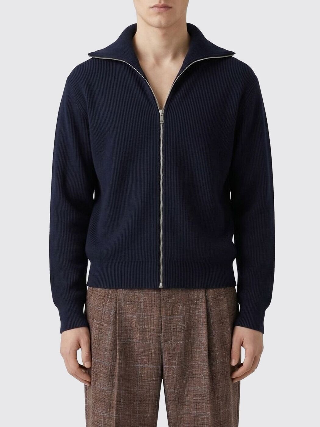 ジル サンダー JIL SANDER セーター ニットウェア メンズ ブルー Knitwear J61HG0003J40045 関税 送料無料 2026SS gi