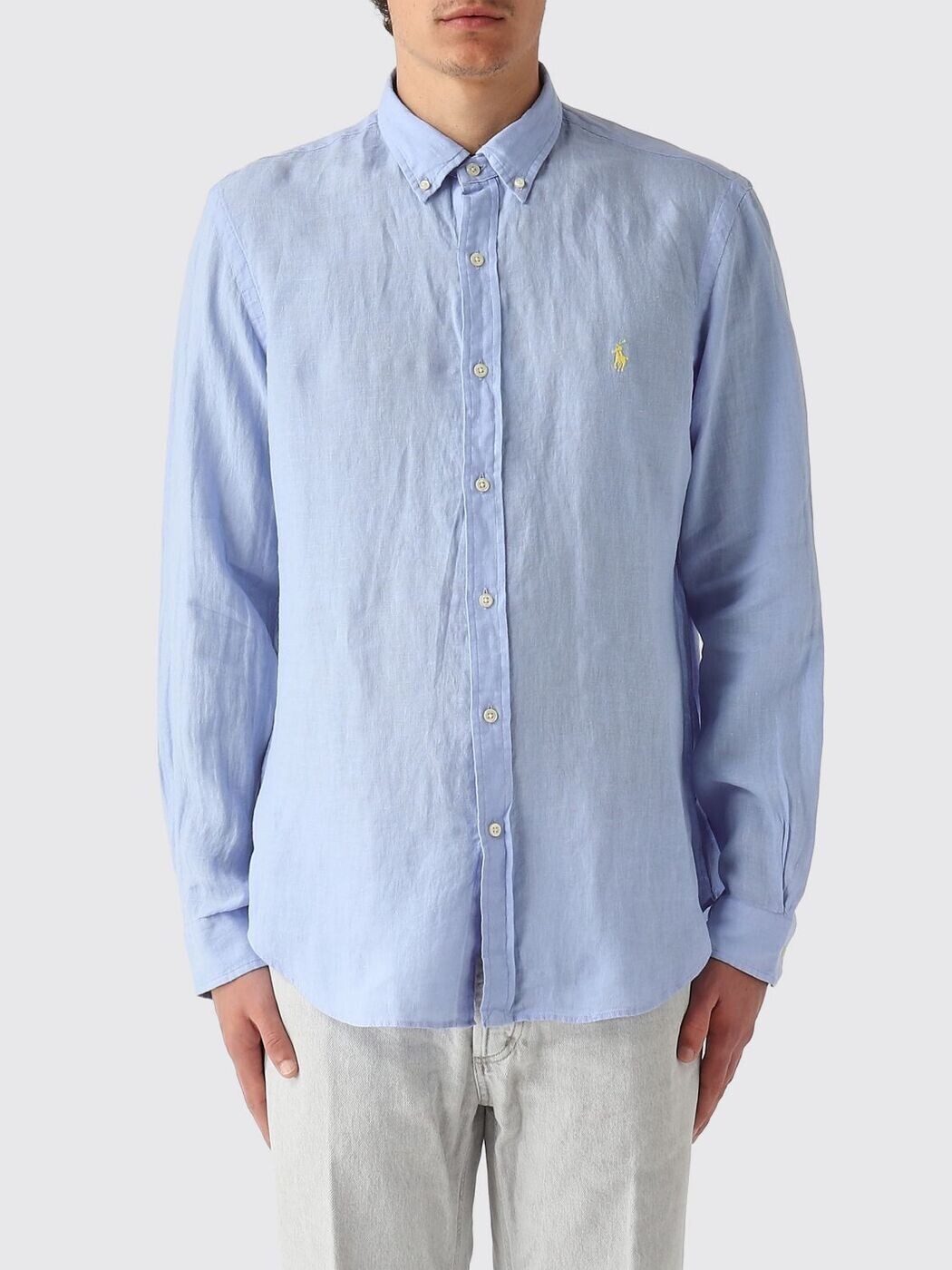 ポロ ラルフ ローレン POLO RALPH LAUREN シャツ メンズ ブルー Shirts 710968915 Blue 関税 送料無料 2026SS gi