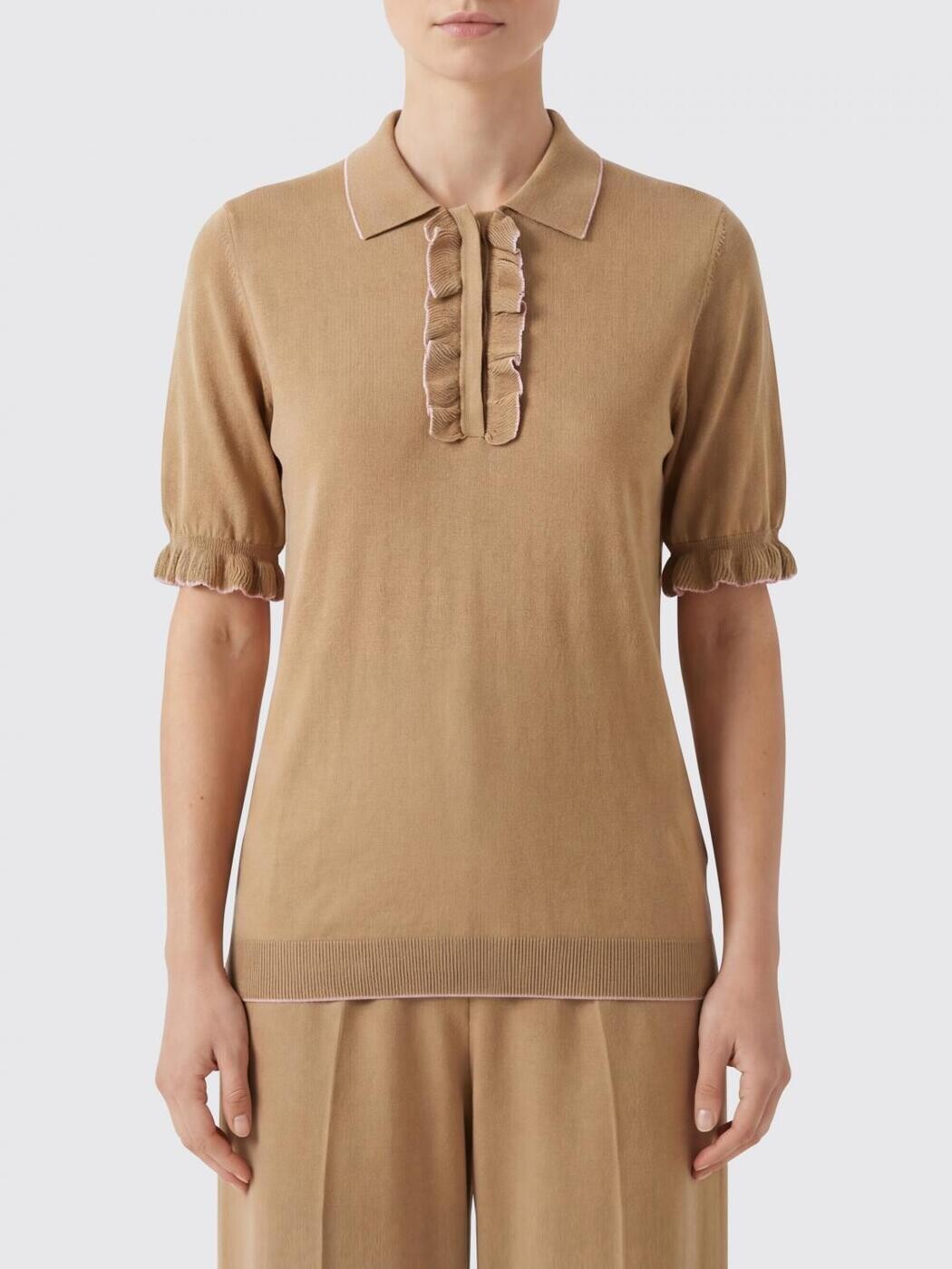 ファビアナ フィリッピ FABIANA FILIPPI ポロシャツ レディース ピンク Polo MAD276F458M100 Pink 関税 送料無料 2026SS gi