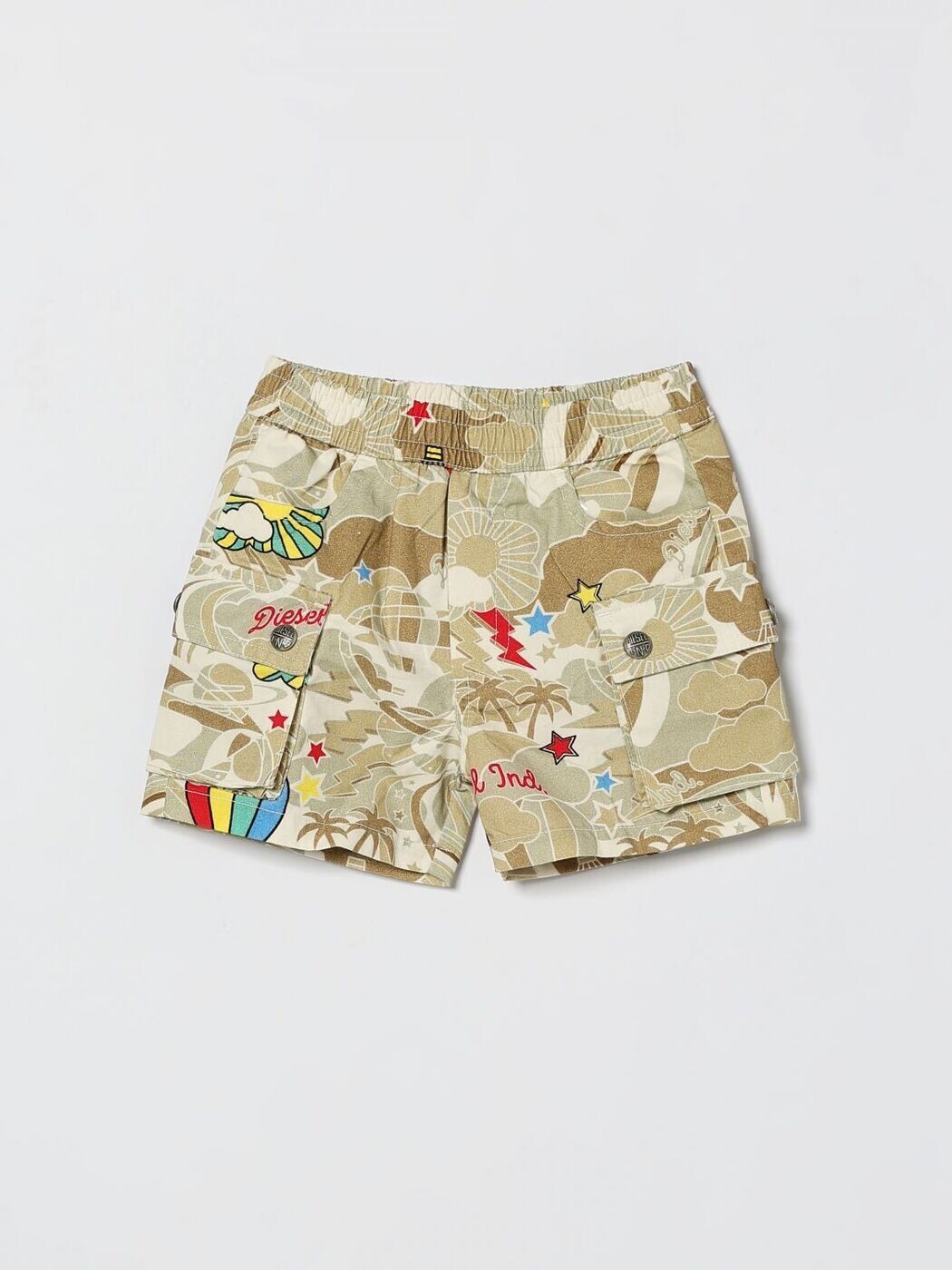 ディーゼル DIESEL パンツ ショートパンツ ベビーユニセックス ベージュ Shorts K00740KXBS7 関税 送料無料 2026SS gi