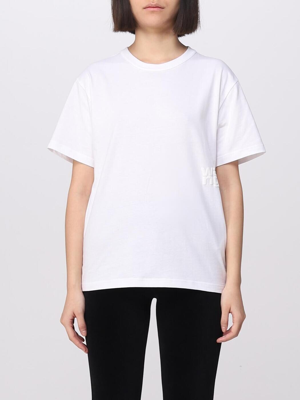 アレキサンダーワン ALEXANDER WANG ポロシャツ Tシャツ レディース ホワイト T-shirts and polo shirts 4CC3221357 White 関税 送料無料 2025AW gi