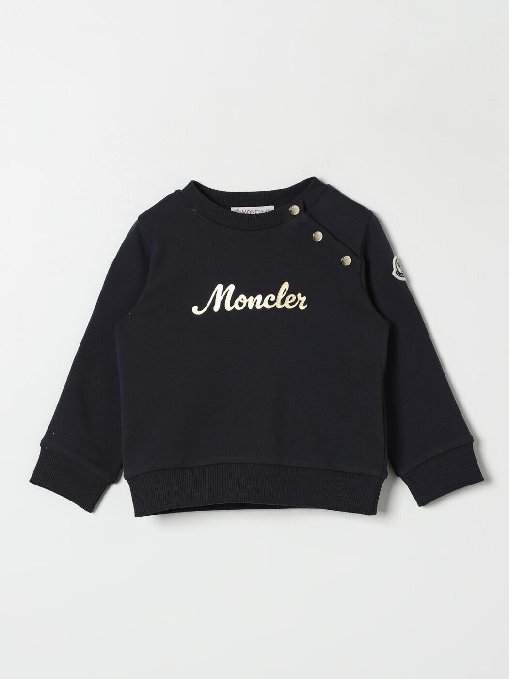 モンクレール MONCLER Tシャツ トップス ベビー ブルー T-shirt 8G0000389A23 関税 送料無料 ラッピング無料 2025AW gi