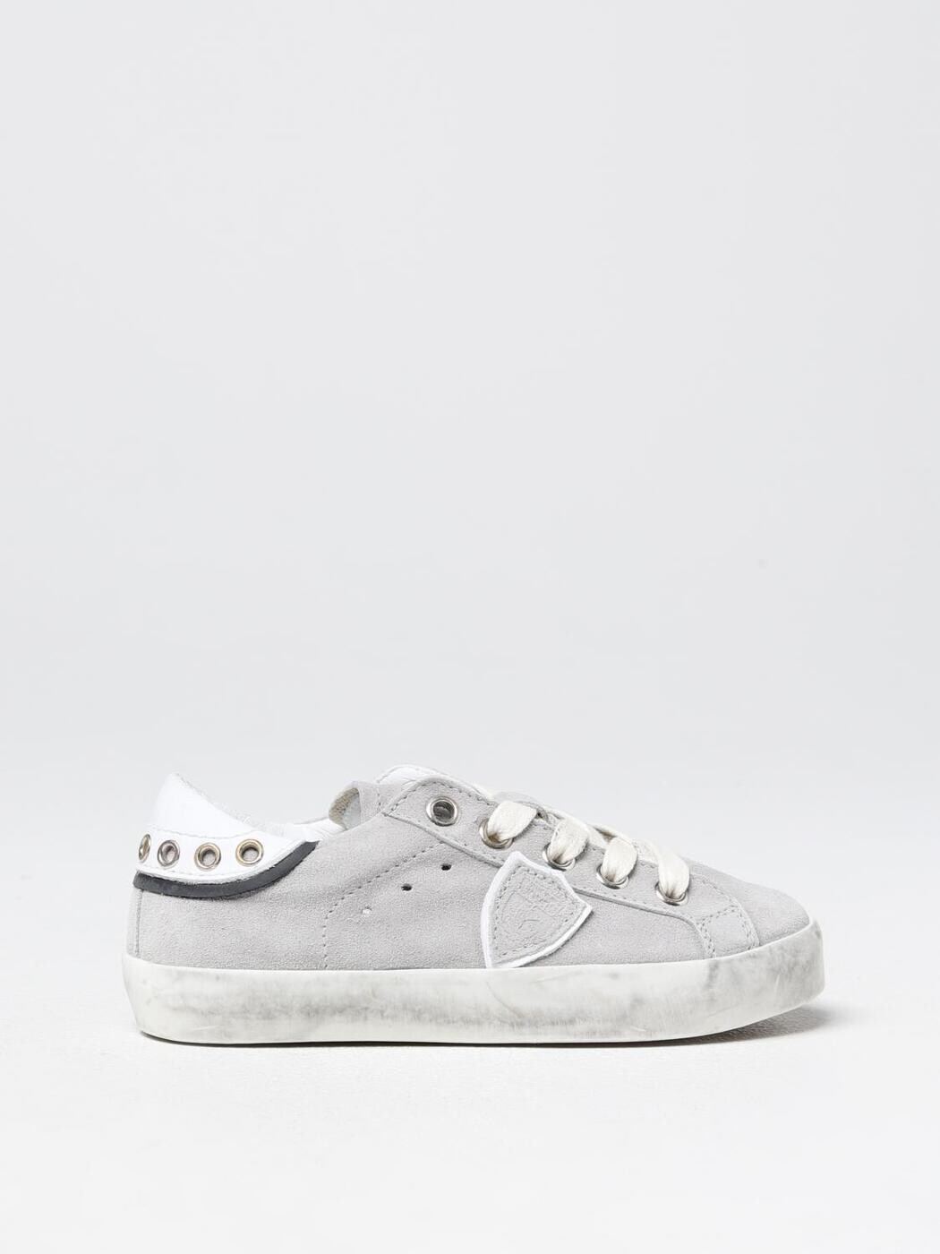 フィリップ モデル PHILIPPE MODEL フラットスニーカー スニーカー ボーイズ グレー Flat sneakers 741..