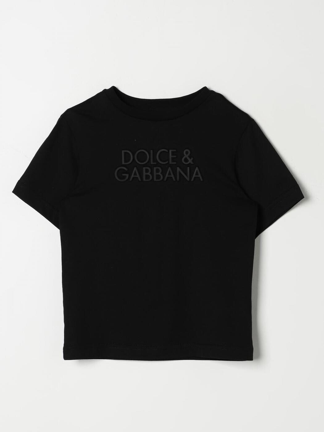 ドルチェ＆ガッバーナ DOLCE&GABBANA ロングスリーブTシャツ Tシャツ ボーイズ ブラッ ...