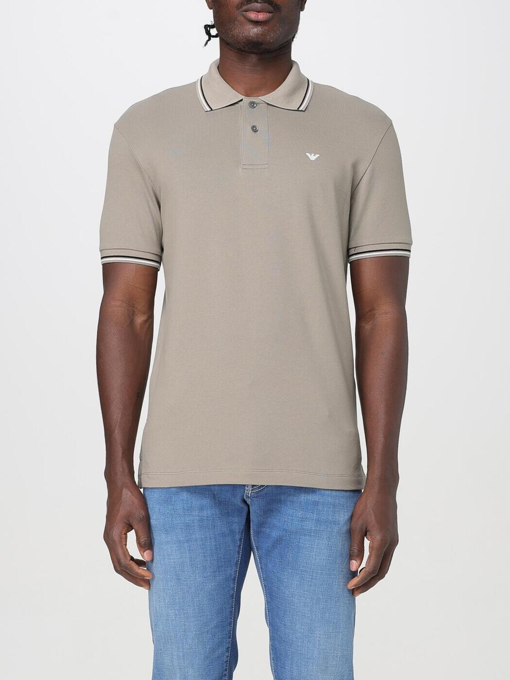エンポリオ アルマーニ EMPORIO ARMANI ポロシャツ メンズ グレー Polo shirts 8N1FB41JPTZ 関税 送料無料 2025SS gi