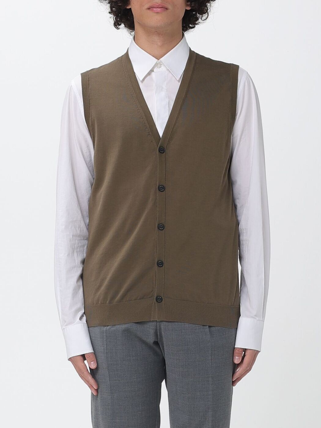ドルモア DRUMOHR ジレ ベスト メンズ グリーン Vests D0GN108 関税 送料無料 ...