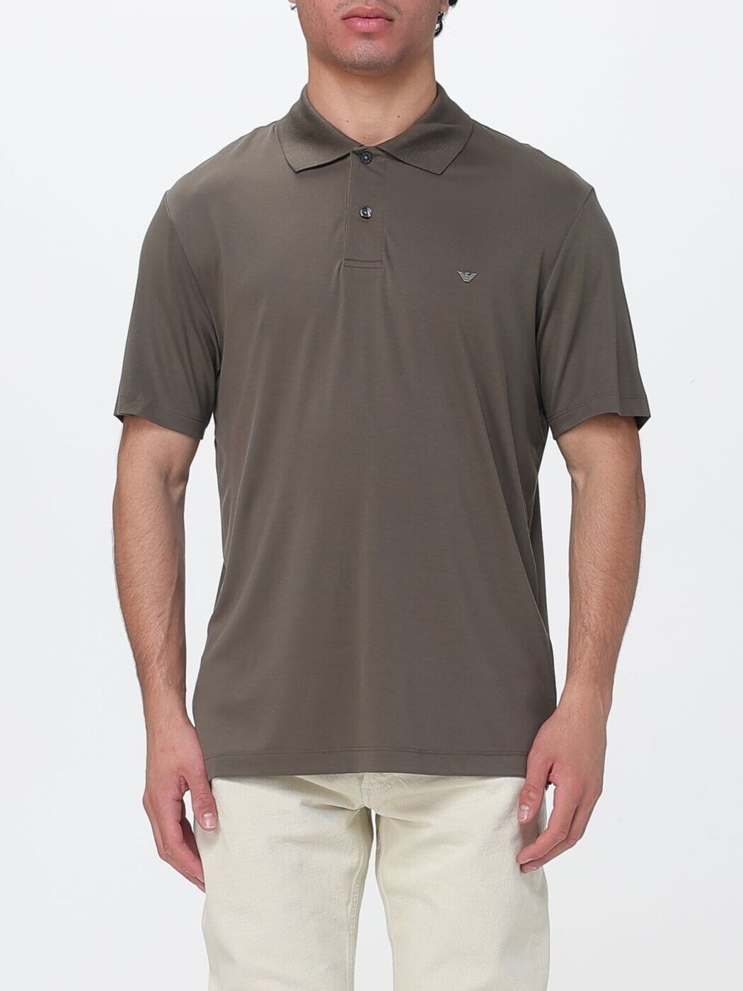 エンポリオ アルマーニ EMPORIO ARMANI ポロシャツ メンズ ベージュ Polo shirts EM004526AF13721 関税 送料無料 2026SS gi