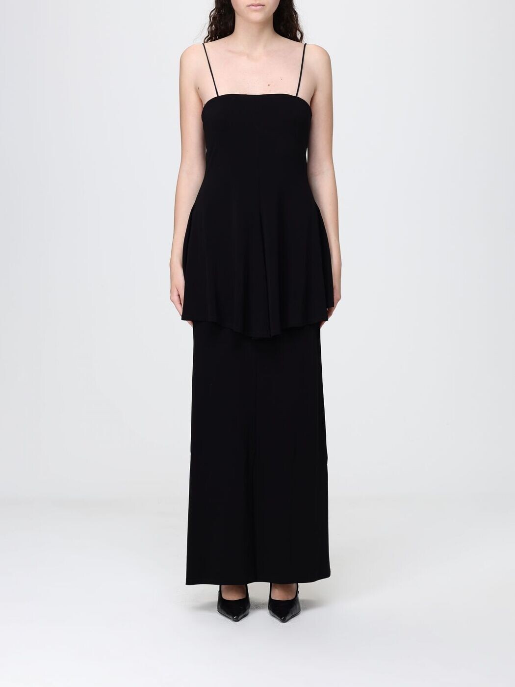 Rakuten - エンポリオ アルマーニ EMPORIO ARMANI ワンピース ドレス レディース ブラック Dresses EW004431 AF14054 関税 送料無料 2026SS gi