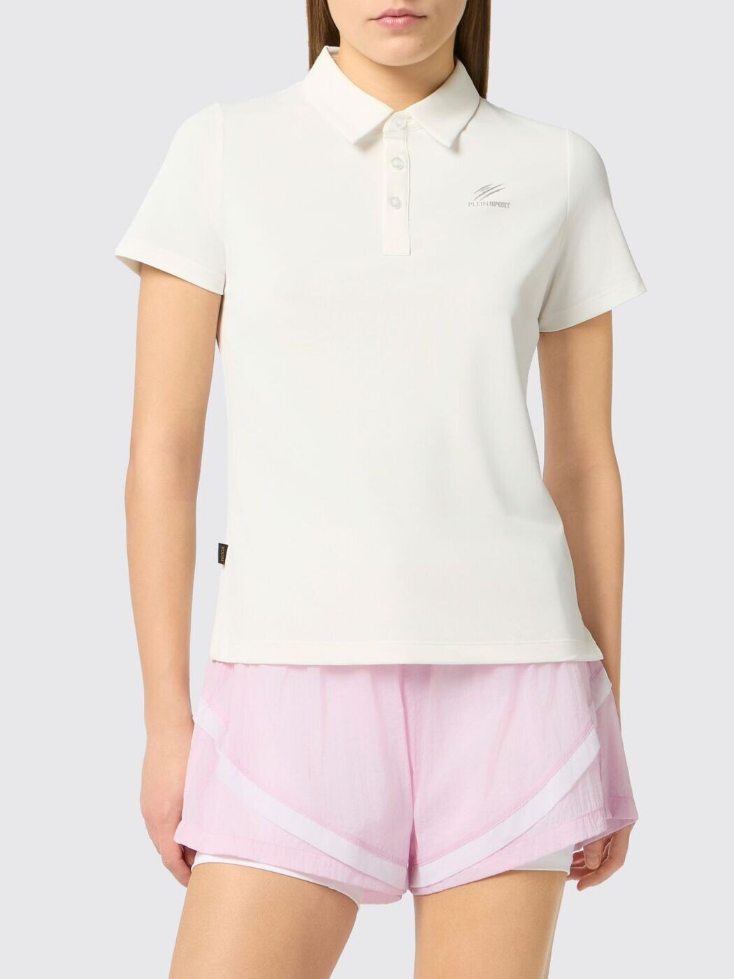 プレイン・スポーツ PLEIN SPORT ポロシャツ レディース ホワイト Polo SAFCWTK3923STE003N White 関税 送料無料 2026AW gi