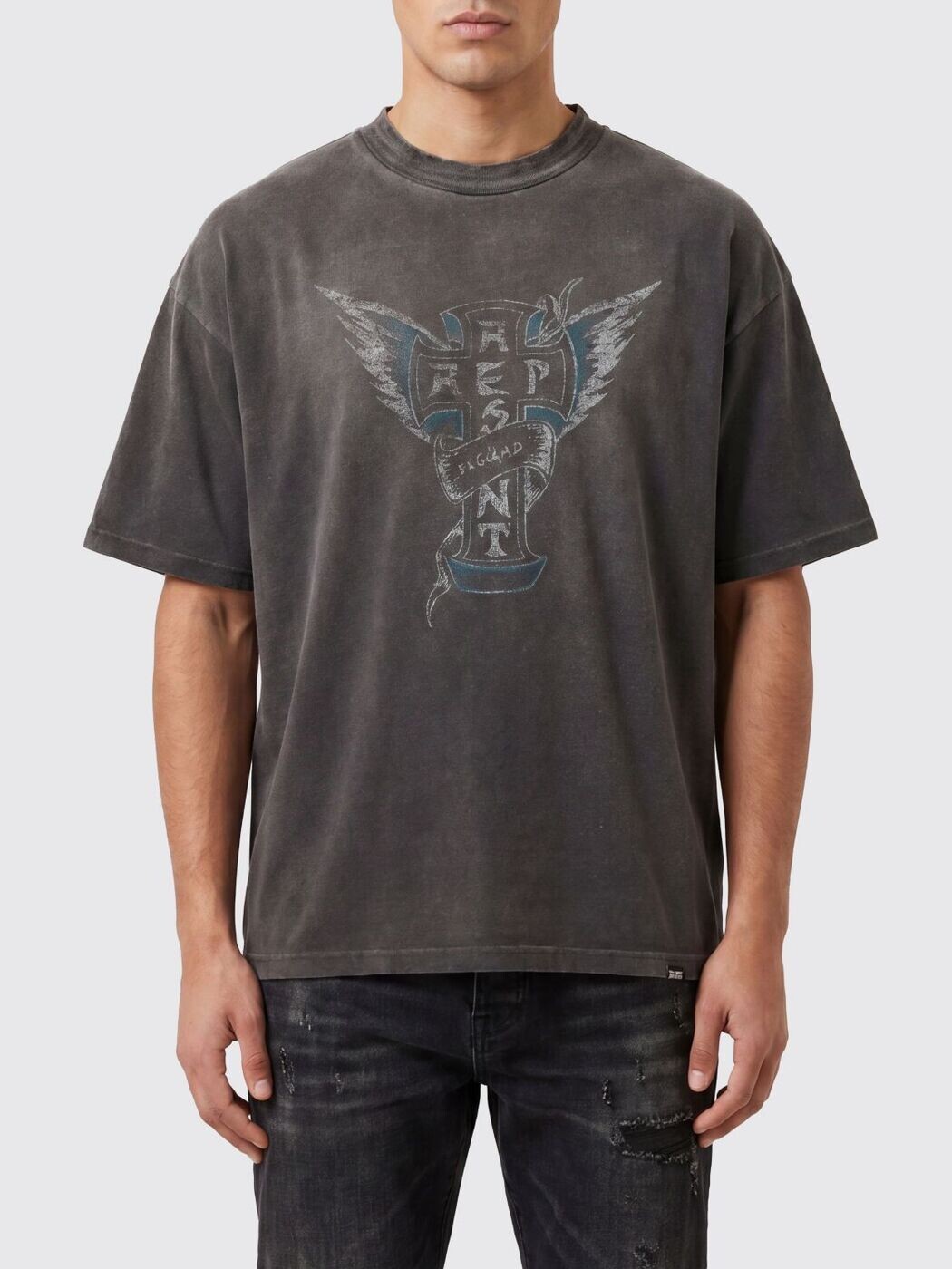リプレゼント REPRESENT Tシャツ メンズ ブラック T-shirts MLM101141 Black 関税 送料無料 2026AW gi