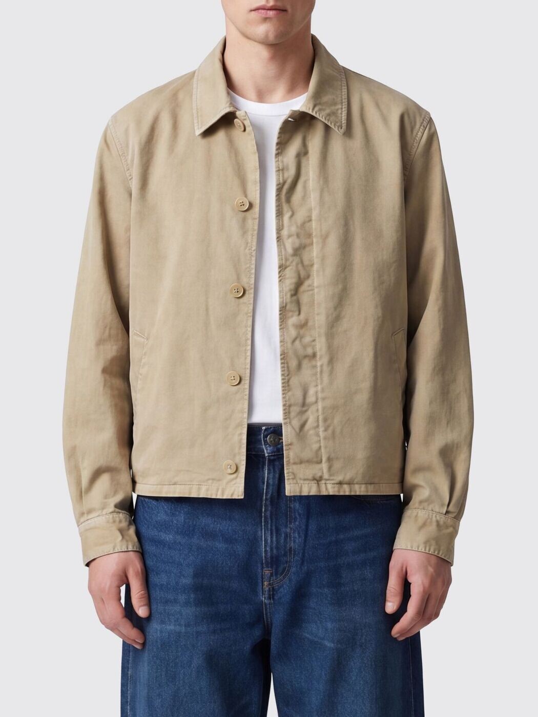 オーラリー AURALEE ジャケット メンズ ベージュ Jackets A26SB01LF 関税 送料無料 2026SS gi