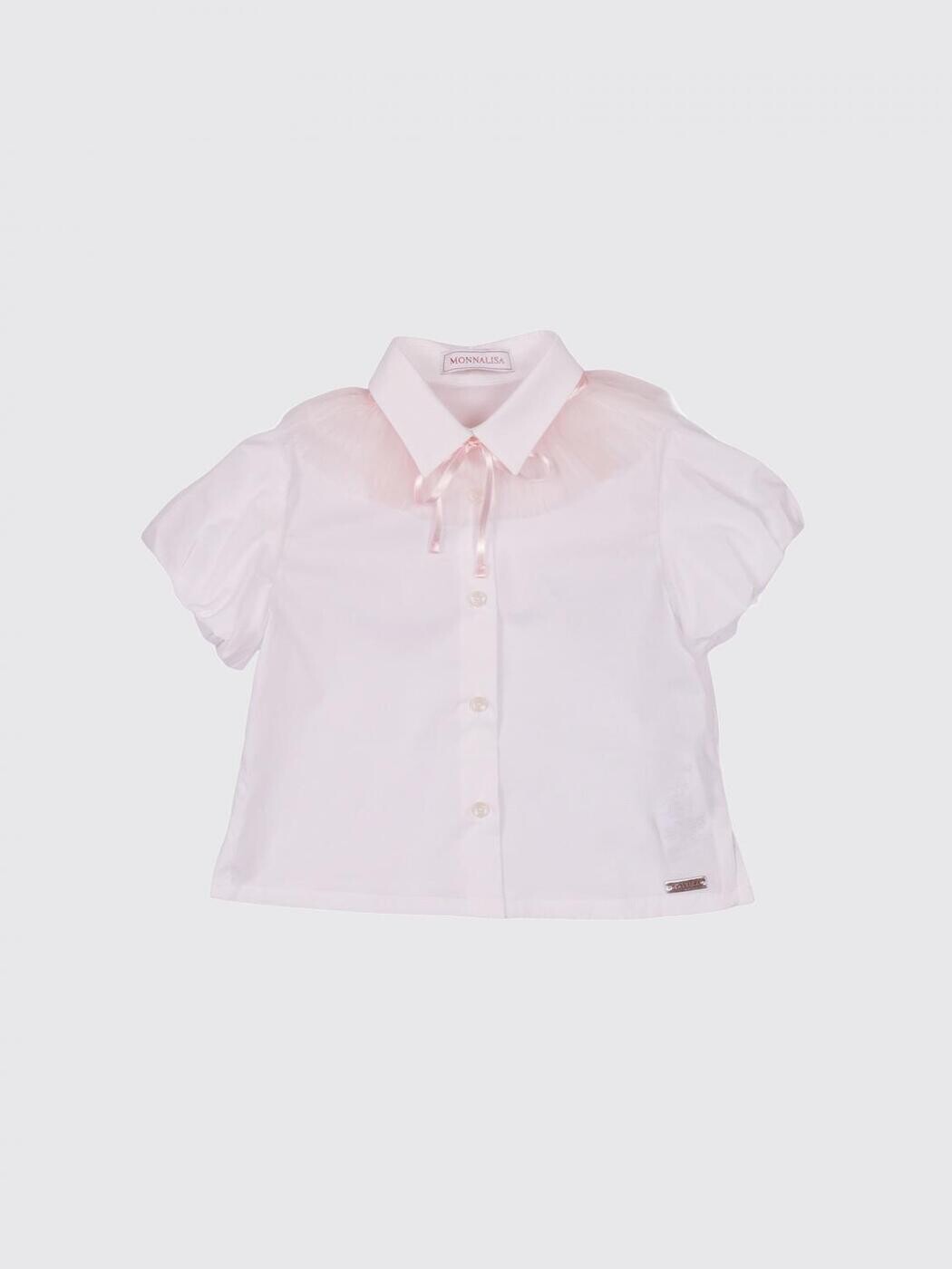 モナリザ MONNALISA シャツ ボーイズ Casual shirts 17G3007153 Yellow Cream 関税 送料無料 2026SS gi