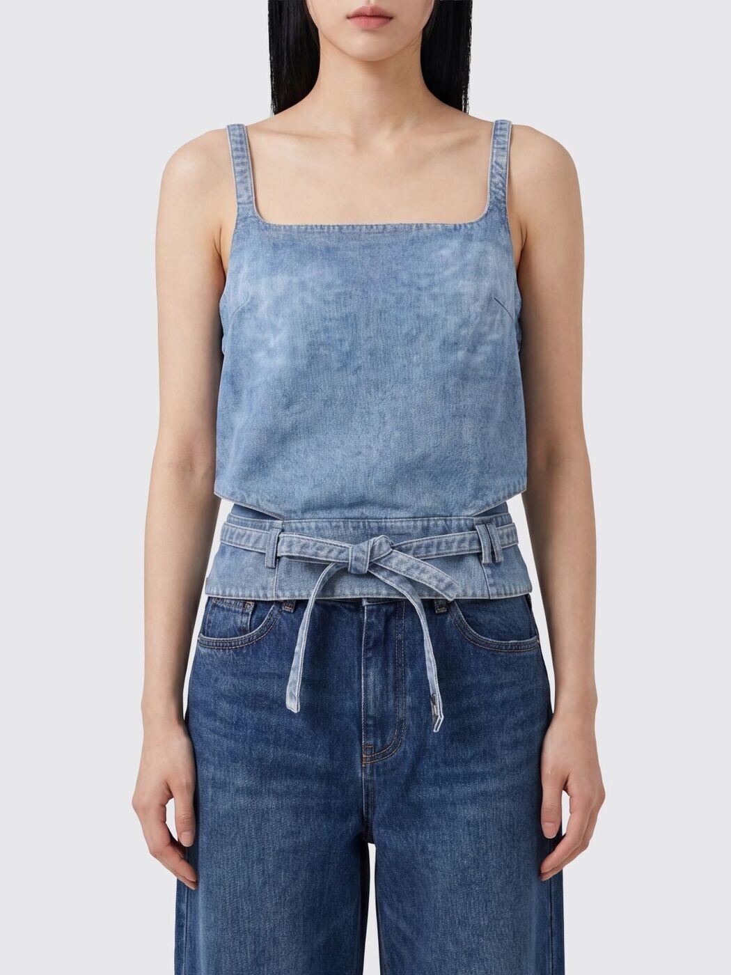 ディーゼル DIESEL Tシャツ トップス レディース ブルー T-shirts and tops A2378709P23 Blue 関税 送料無料 2026SS gi