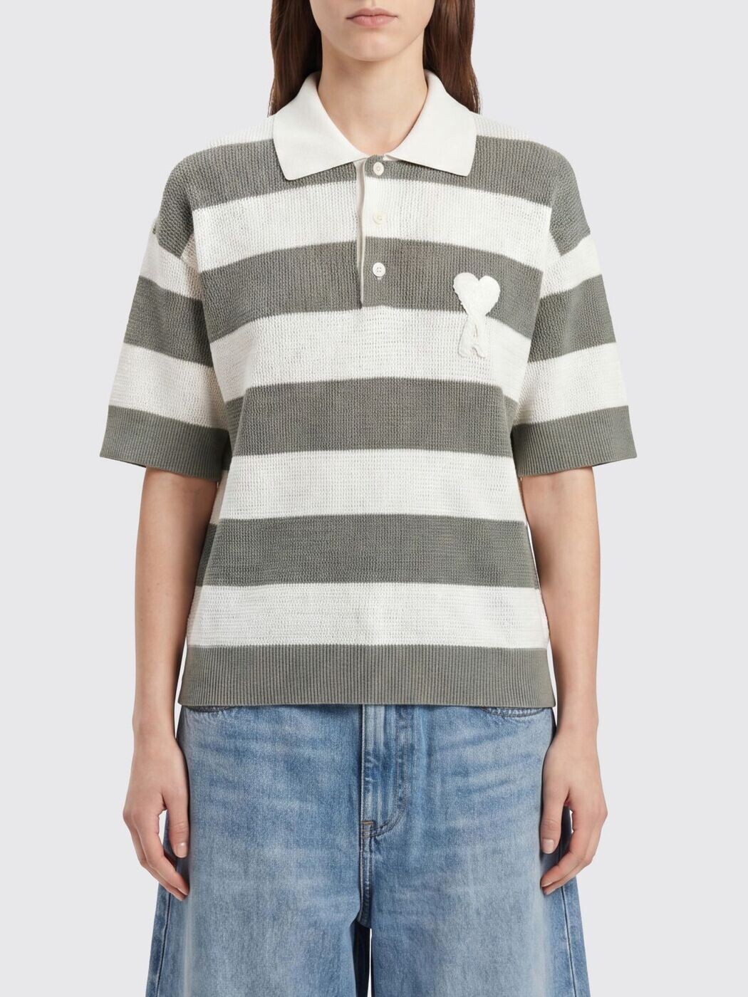 アミ パリス AMI PARIS ポロシャツ レディース マルチカラー Polo FPL430KN0153A Multicolor 関税 送料無料 2026SS gi